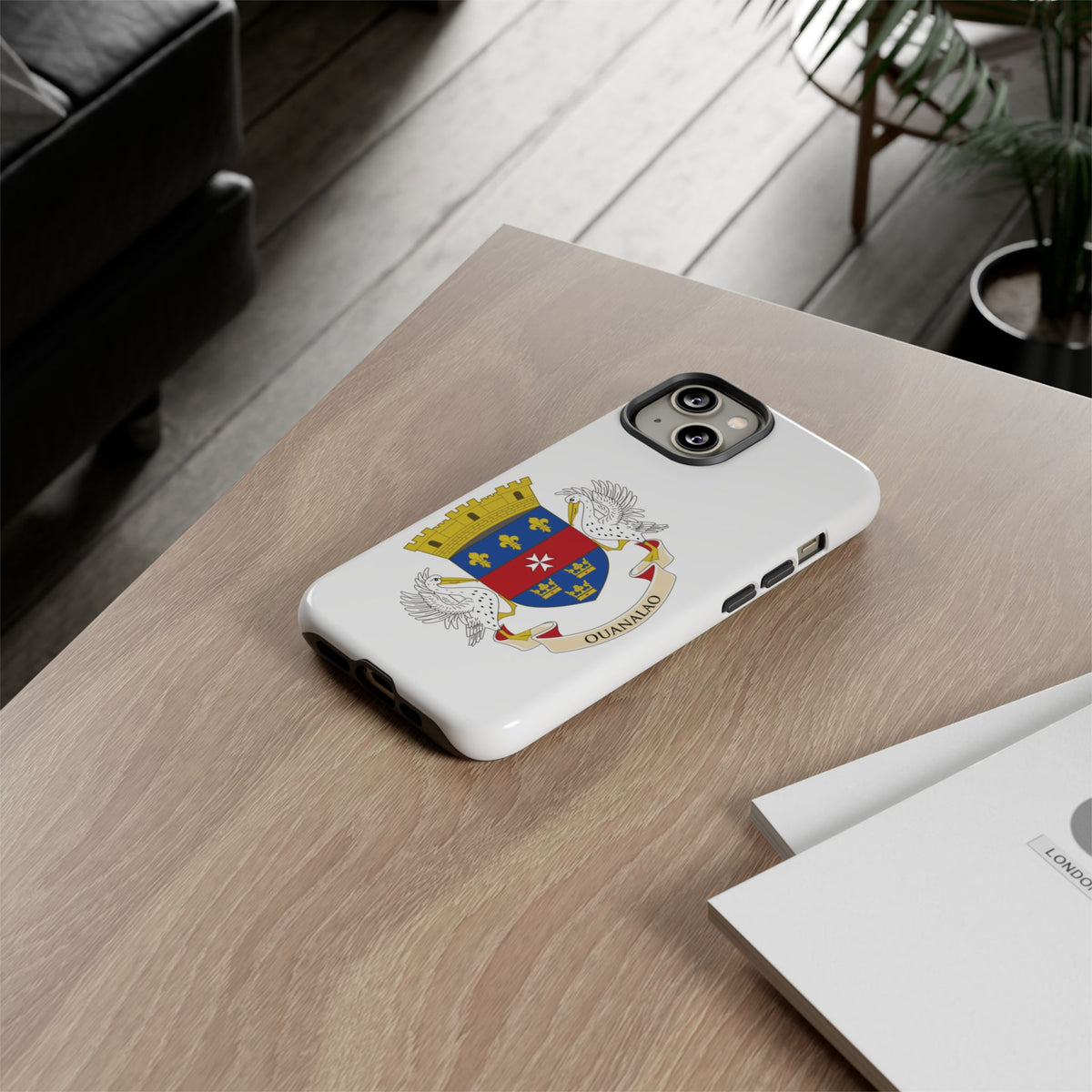 St Barthélemy Flag Tough Phone Case - Irie Blues Boutique