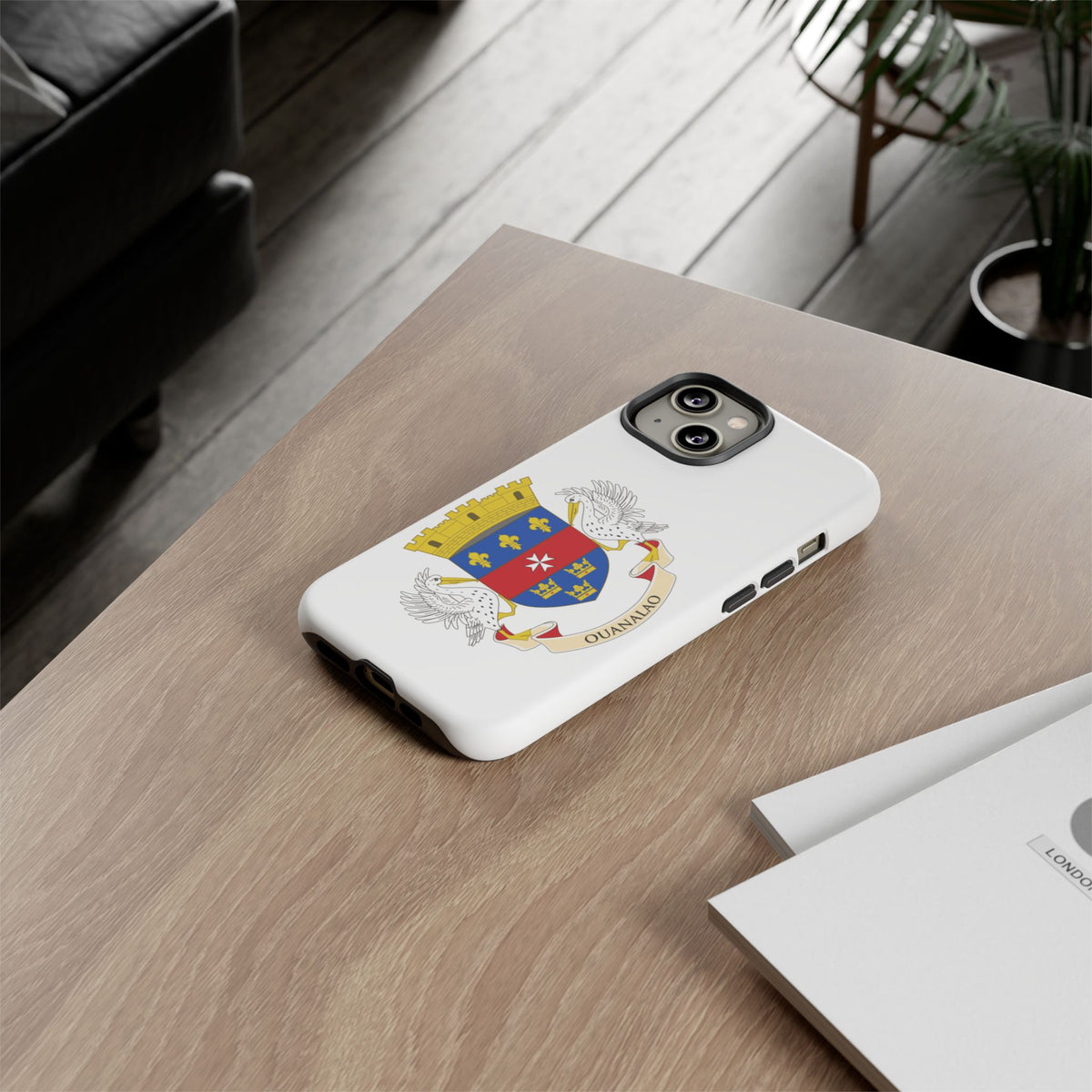 St Barthélemy Flag Tough Phone Case - Irie Blues Boutique