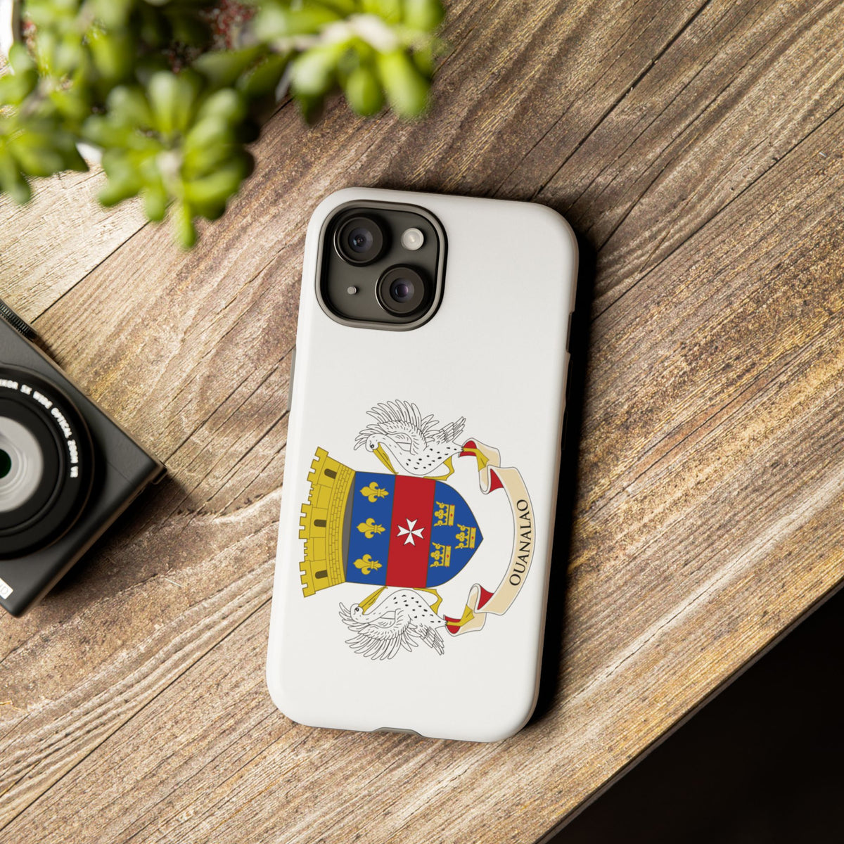 St Barthélemy Flag Tough Phone Case - Irie Blues Boutique