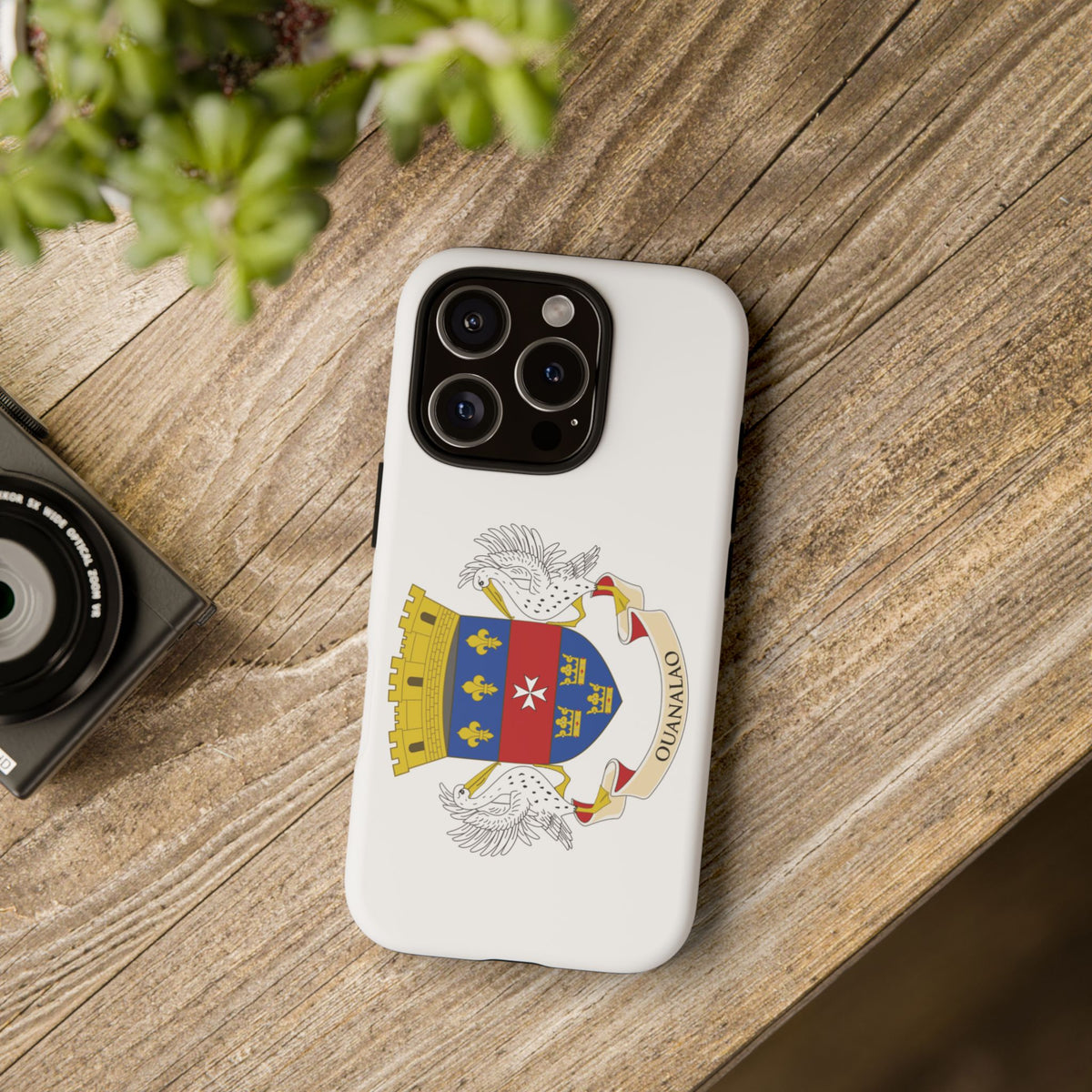 St Barthélemy Flag Tough Phone Case - Irie Blues Boutique