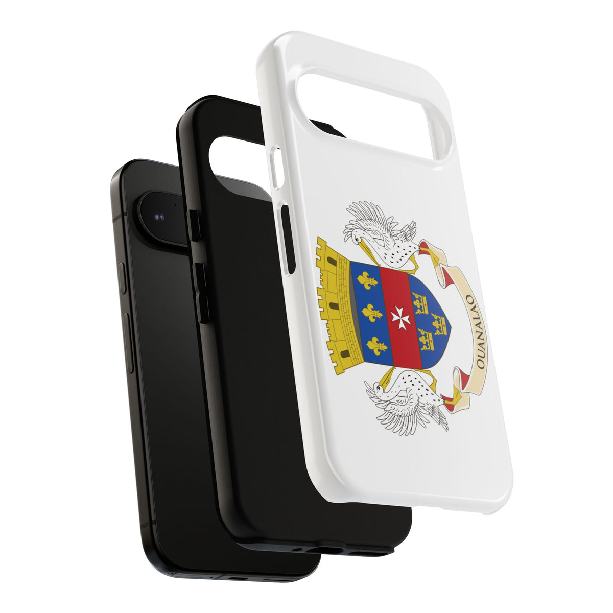 St Barthélemy Flag Tough Phone Case - Irie Blues Boutique