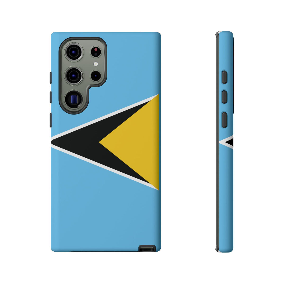 St Lucia Flag Tough Phone Case - Irie Blues Boutique