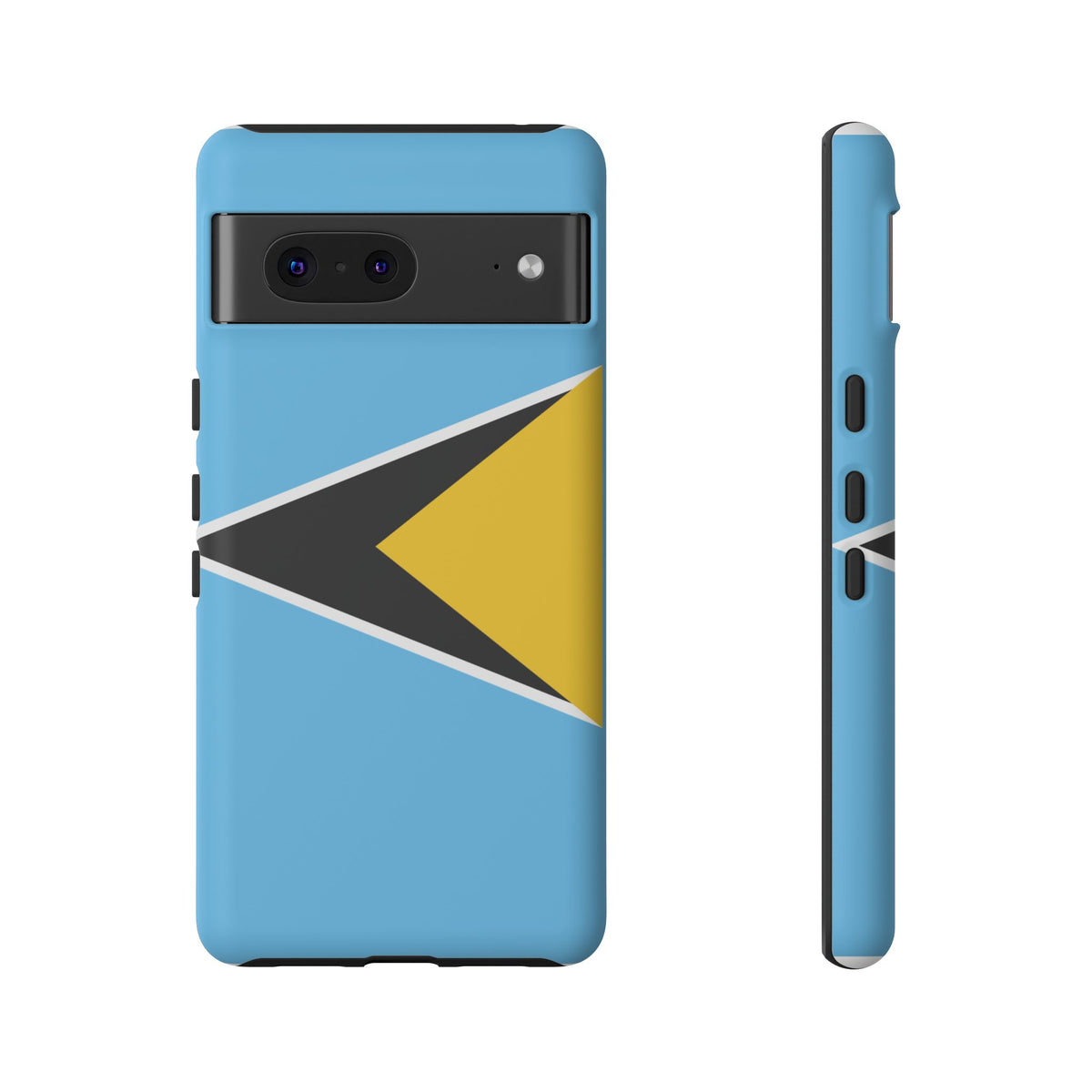 St Lucia Flag Tough Phone Case - Irie Blues Boutique