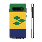 St Vincent & The Grenadines Flag Tough Phone Case - Irie Blues Boutique