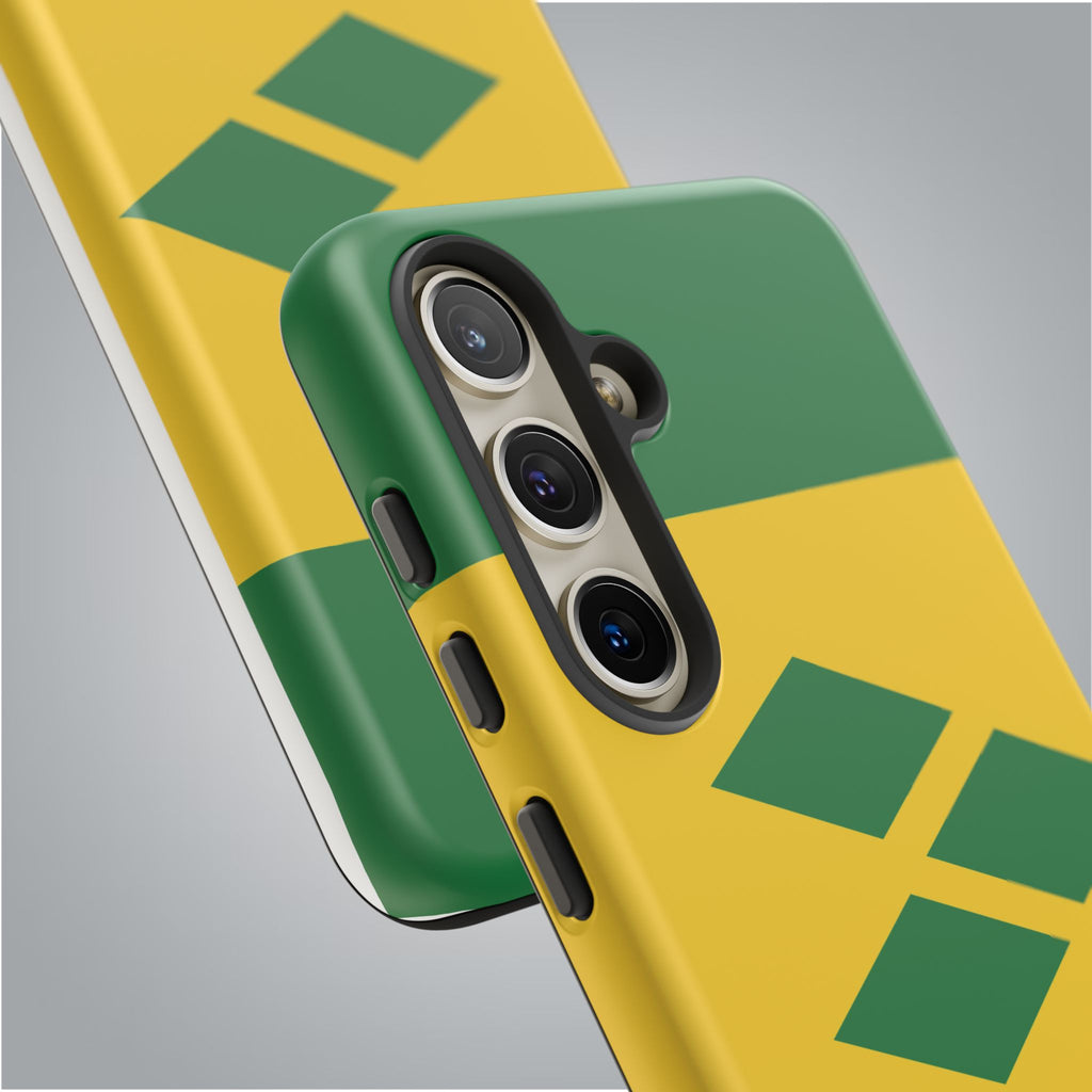 St Vincent & The Grenadines Flag Tough Phone Case - Irie Blues Boutique