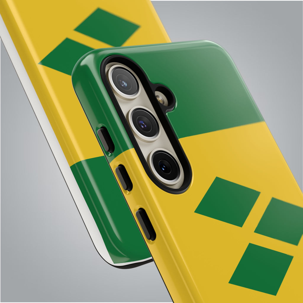 St Vincent & The Grenadines Flag Tough Phone Case - Irie Blues Boutique