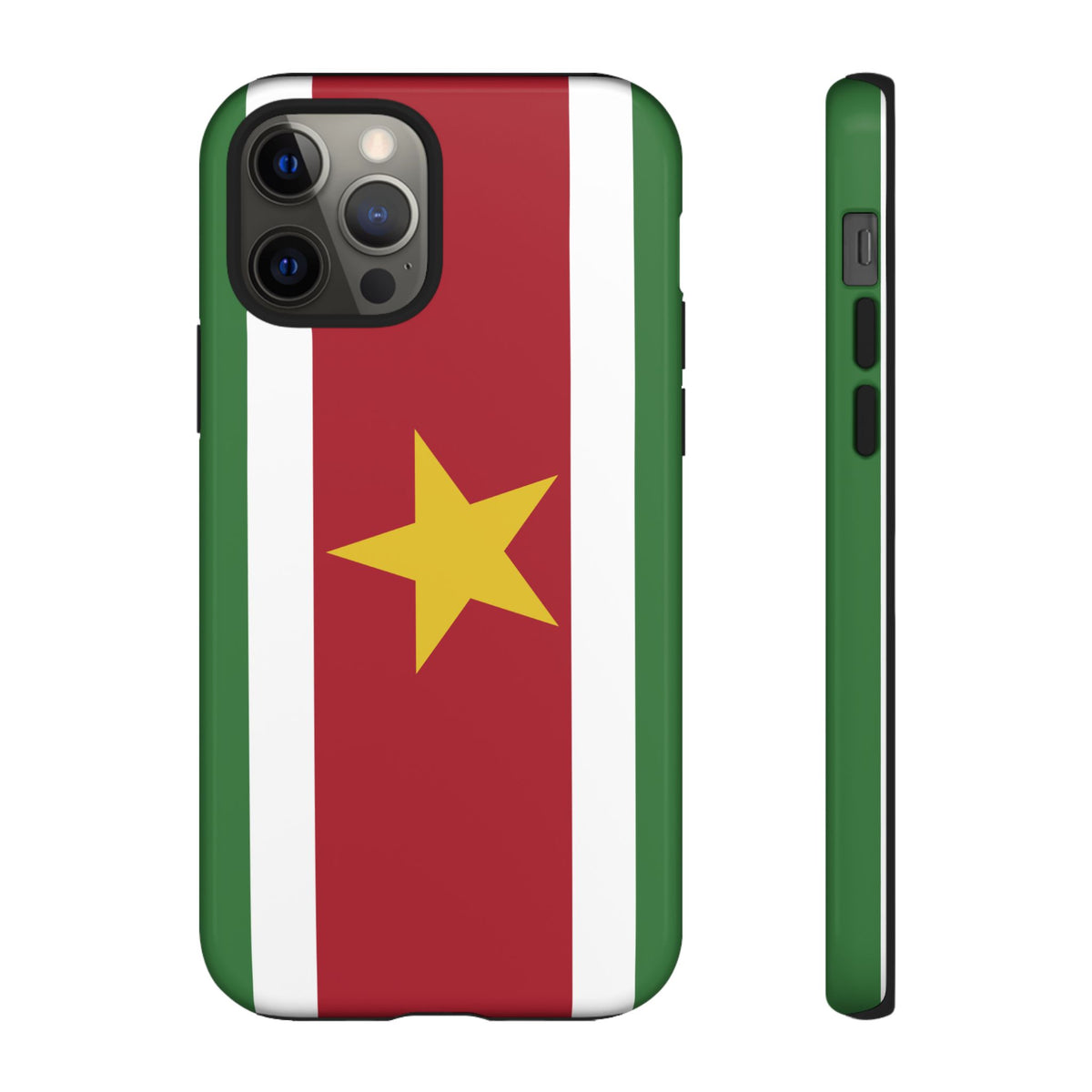 Suriname Flag Tough Phone Case - Irie Blues Boutique