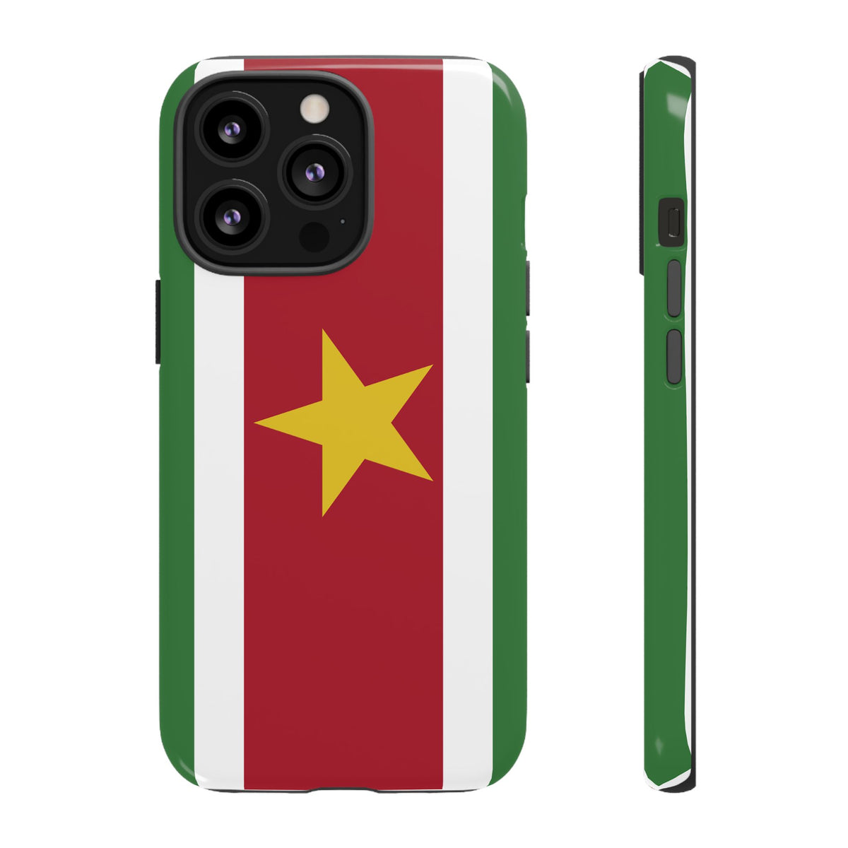 Suriname Flag Tough Phone Case - Irie Blues Boutique
