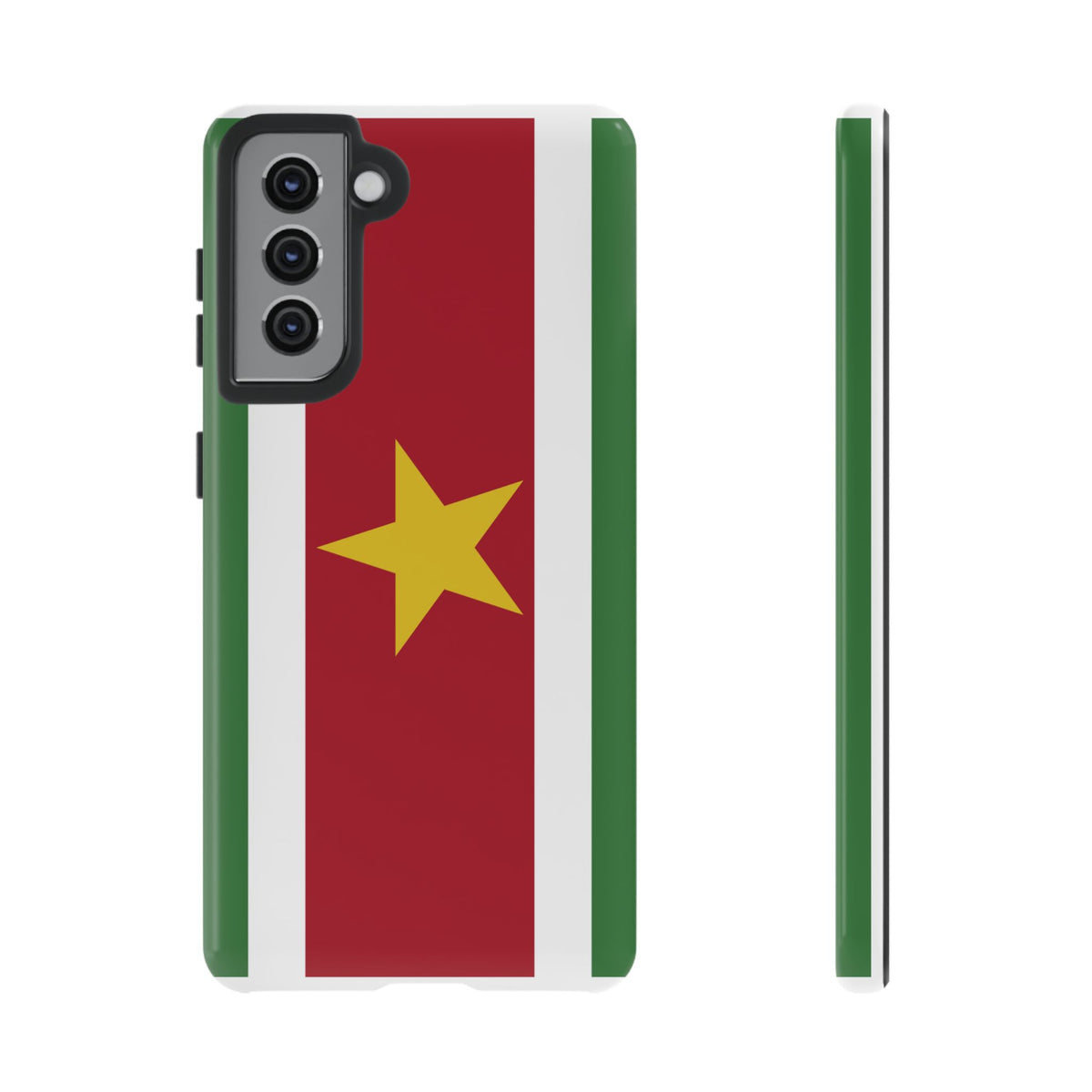 Suriname Flag Tough Phone Case - Irie Blues Boutique