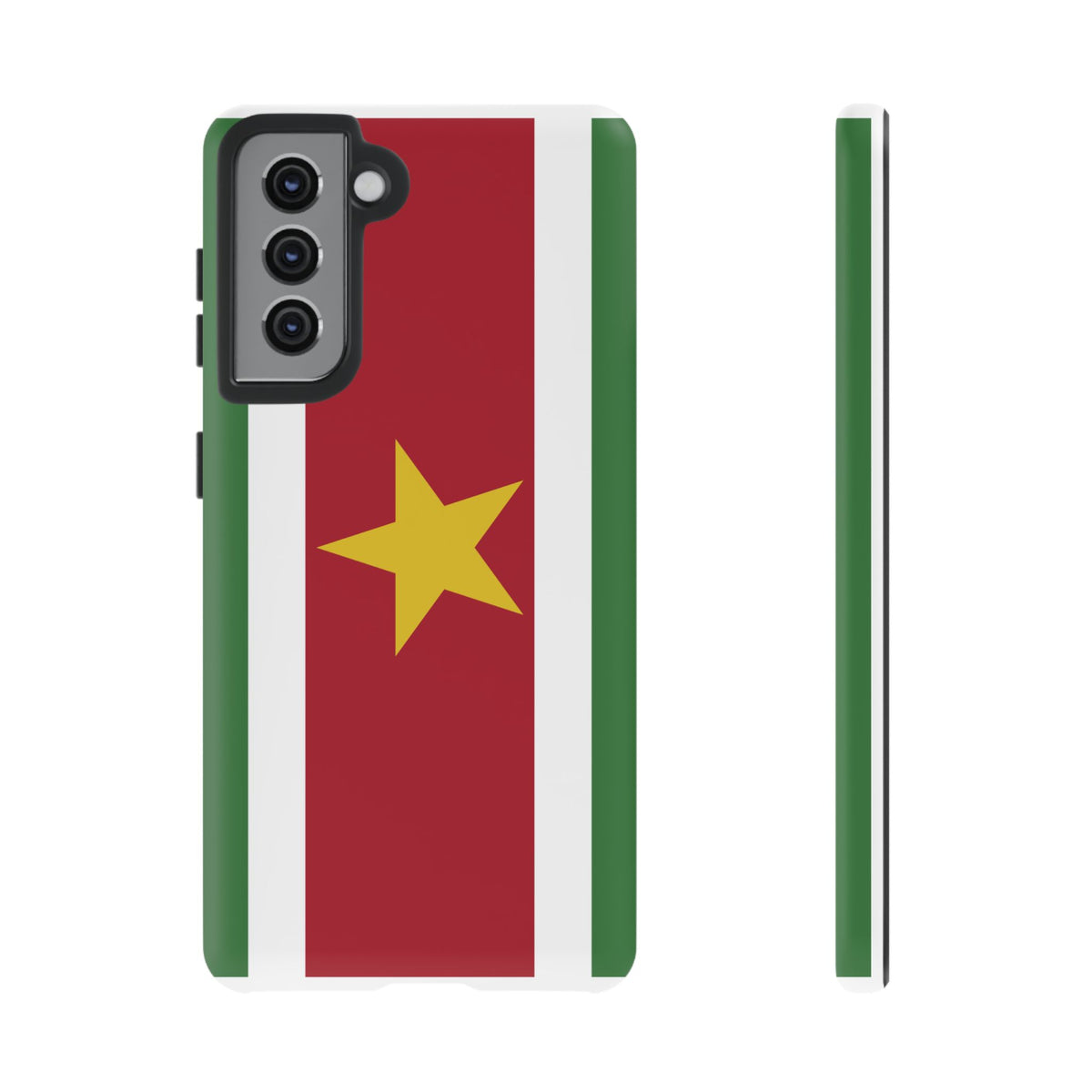 Suriname Flag Tough Phone Case - Irie Blues Boutique