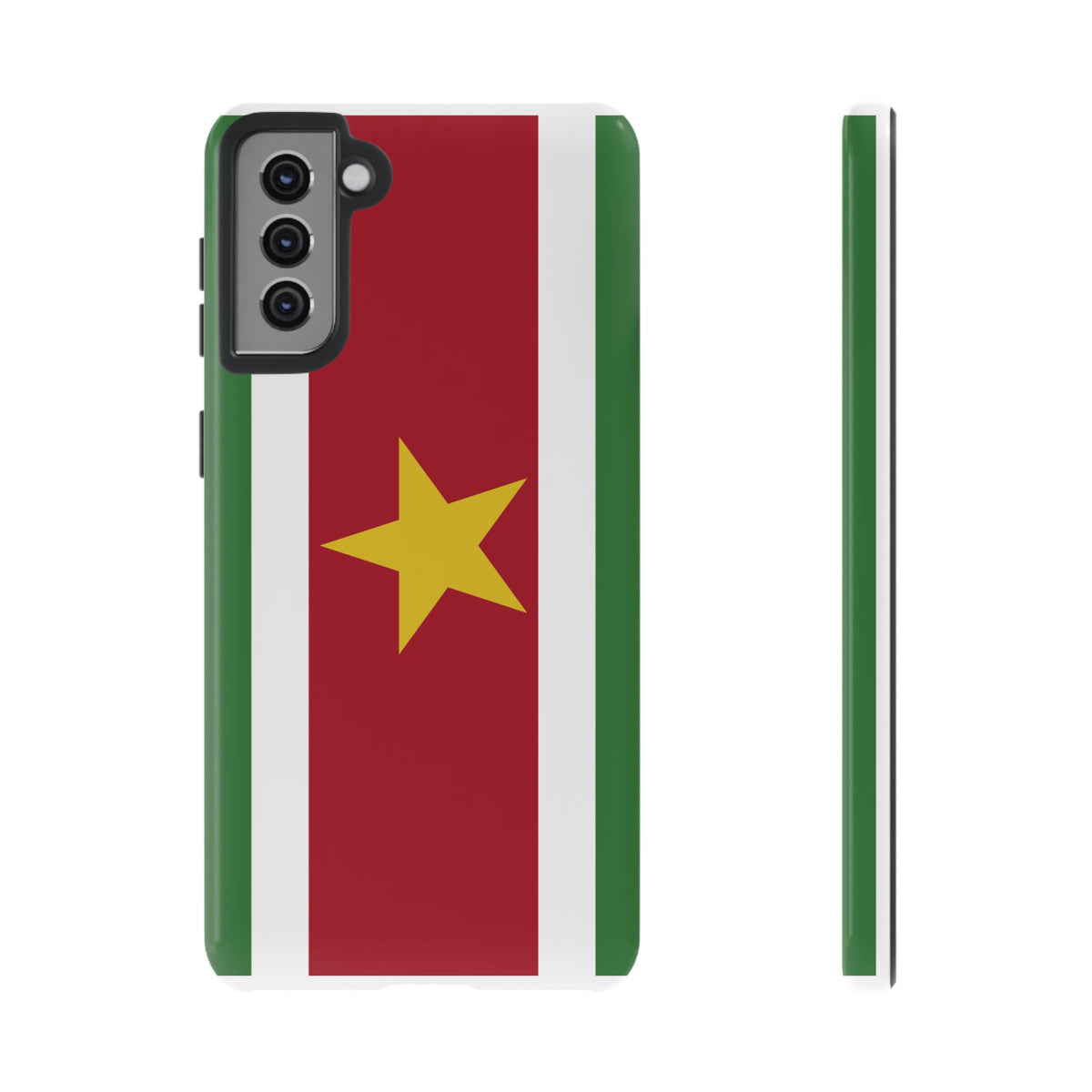 Suriname Flag Tough Phone Case - Irie Blues Boutique