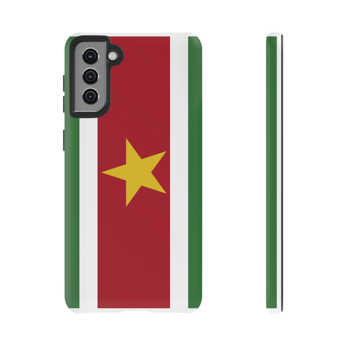 Suriname Flag Tough Phone Case - Irie Blues Boutique