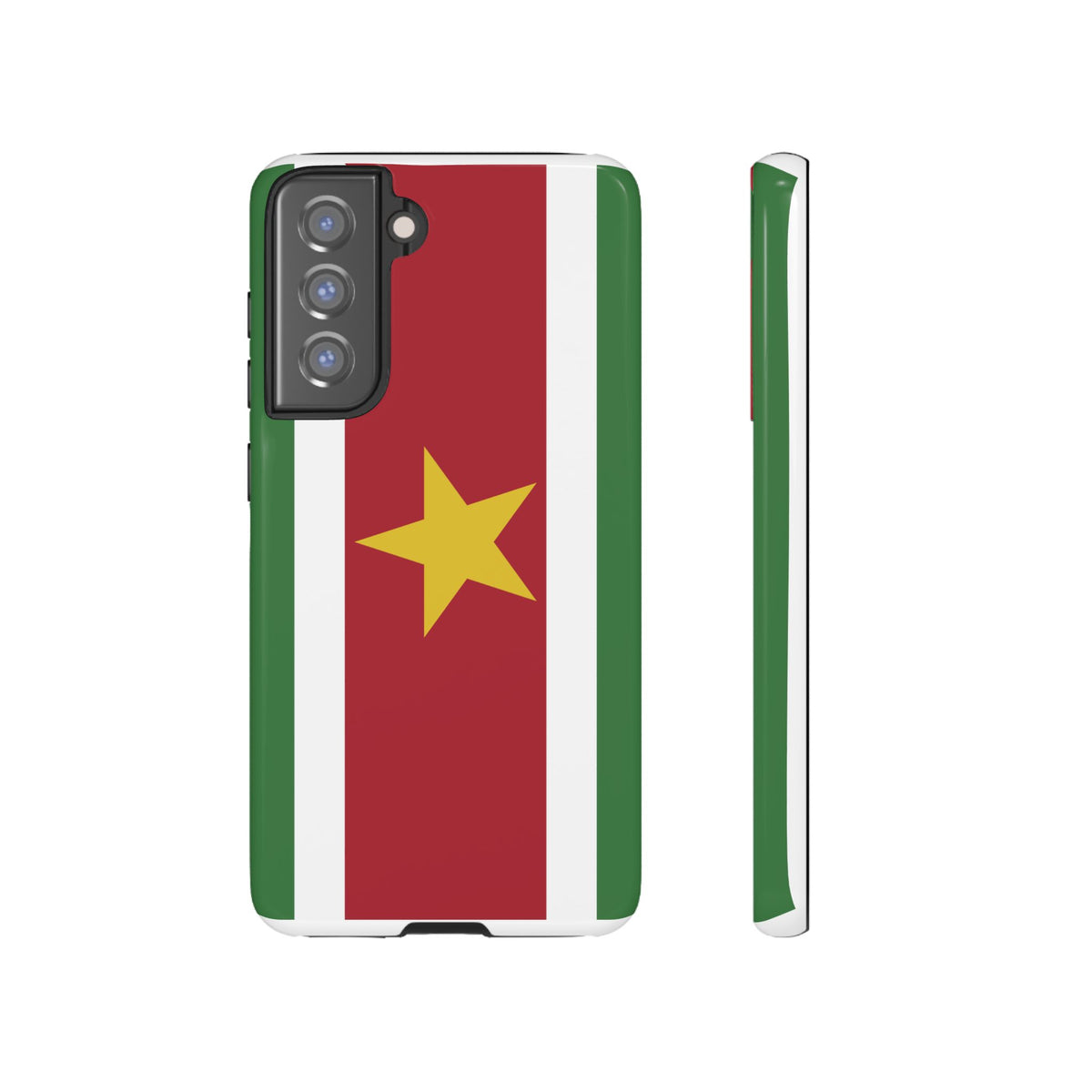 Suriname Flag Tough Phone Case - Irie Blues Boutique