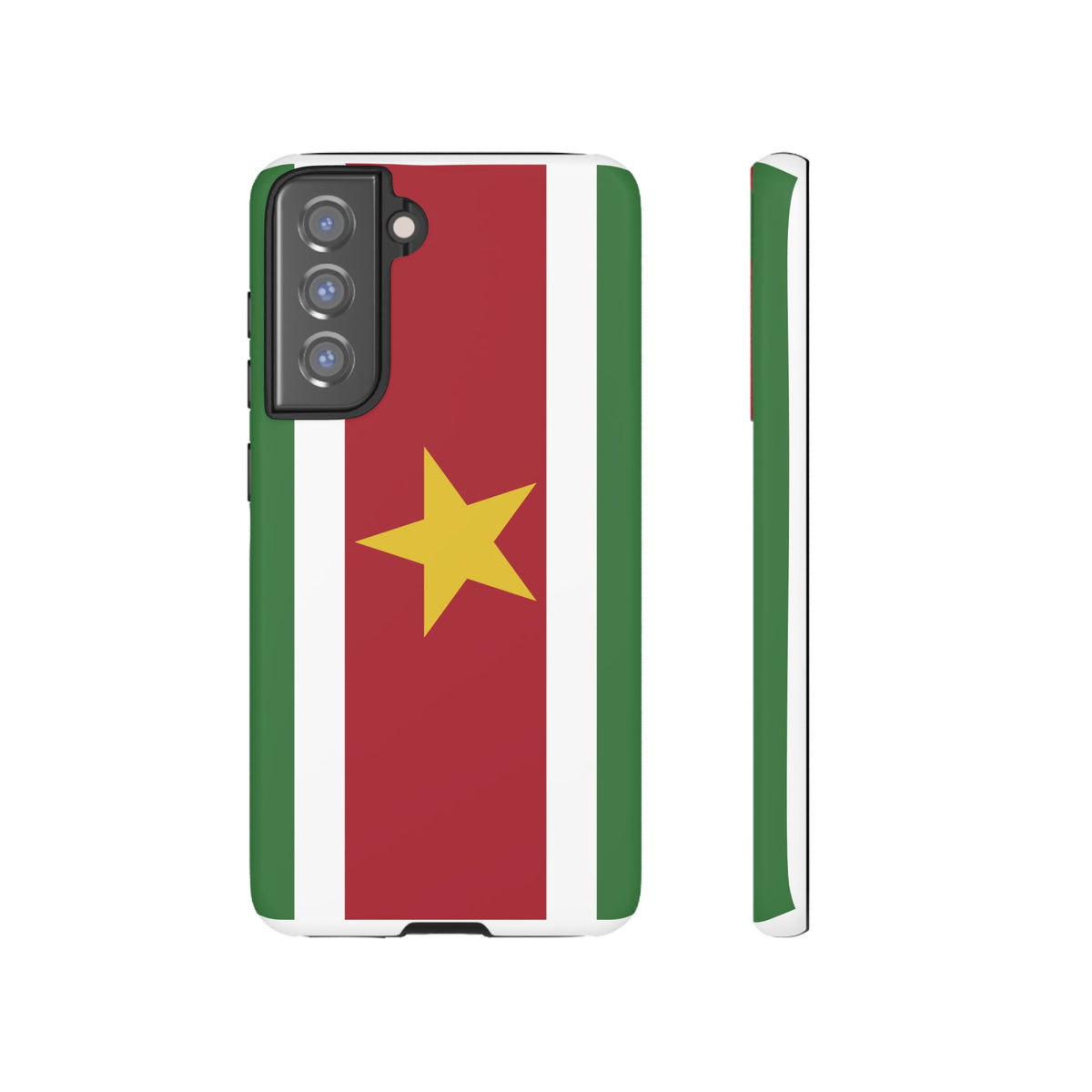 Suriname Flag Tough Phone Case - Irie Blues Boutique