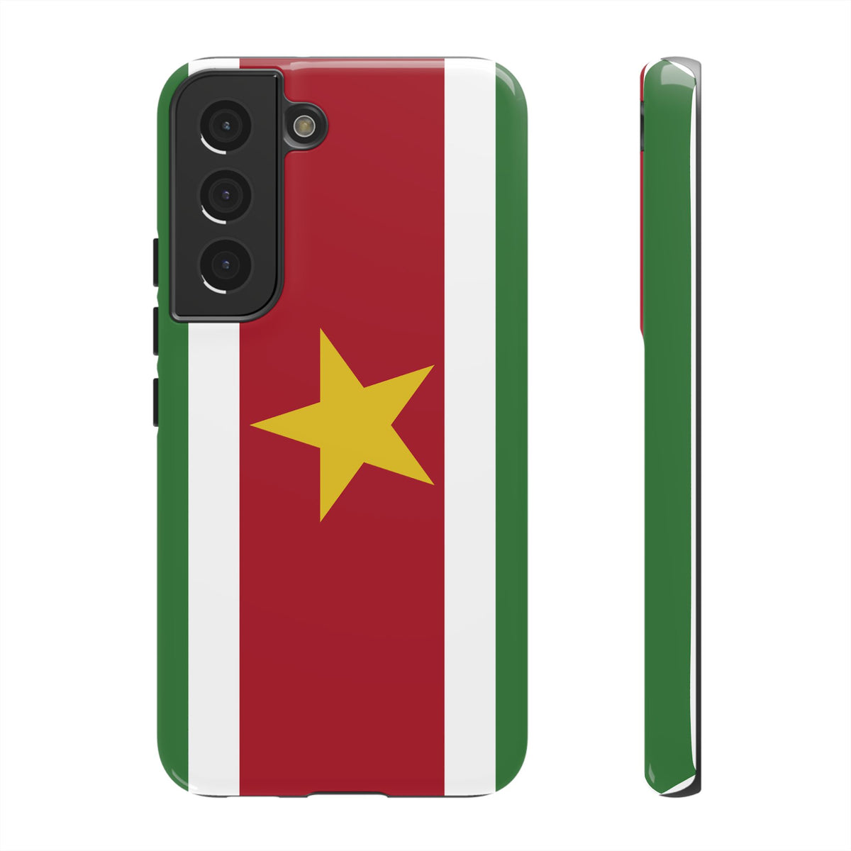 Suriname Flag Tough Phone Case - Irie Blues Boutique