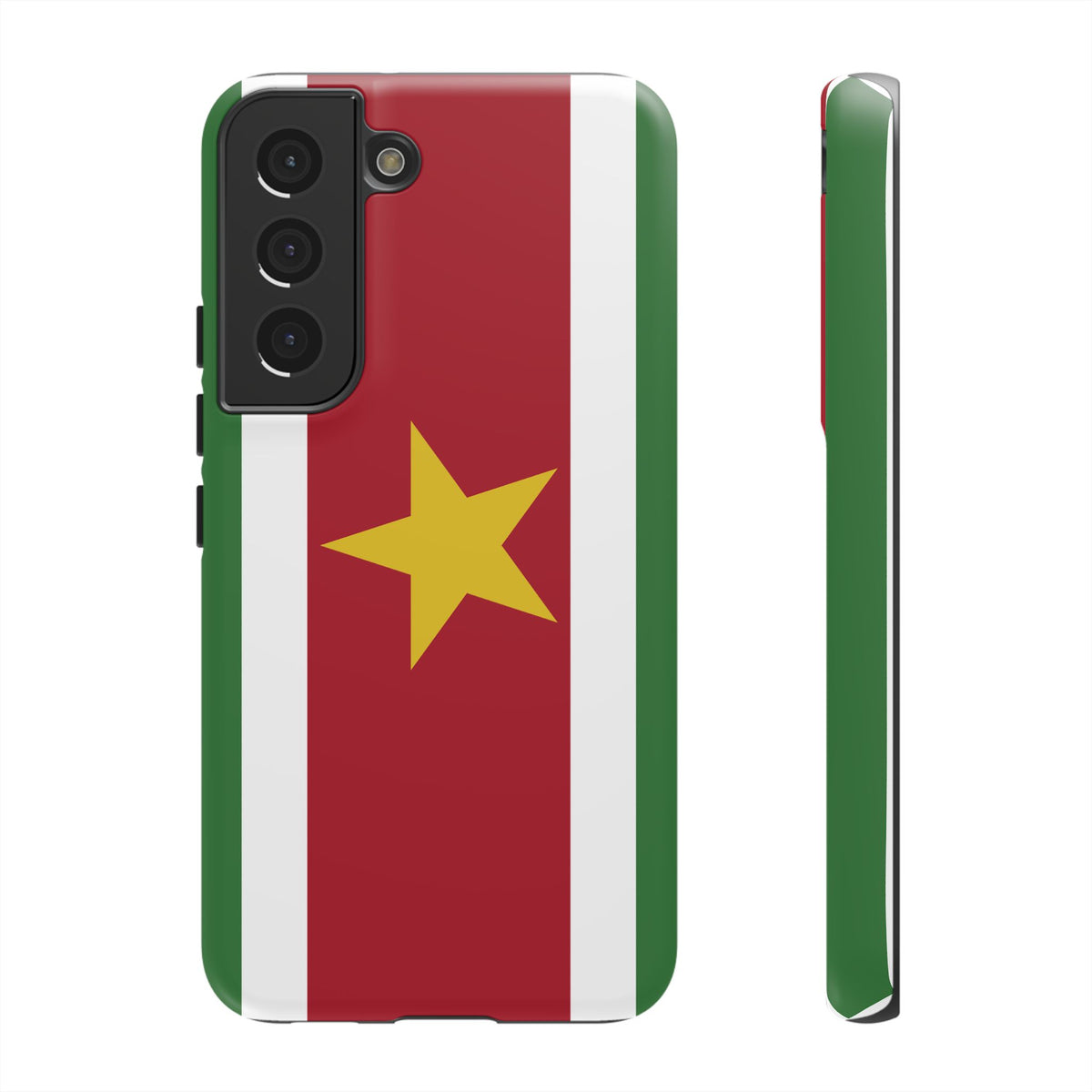 Suriname Flag Tough Phone Case - Irie Blues Boutique