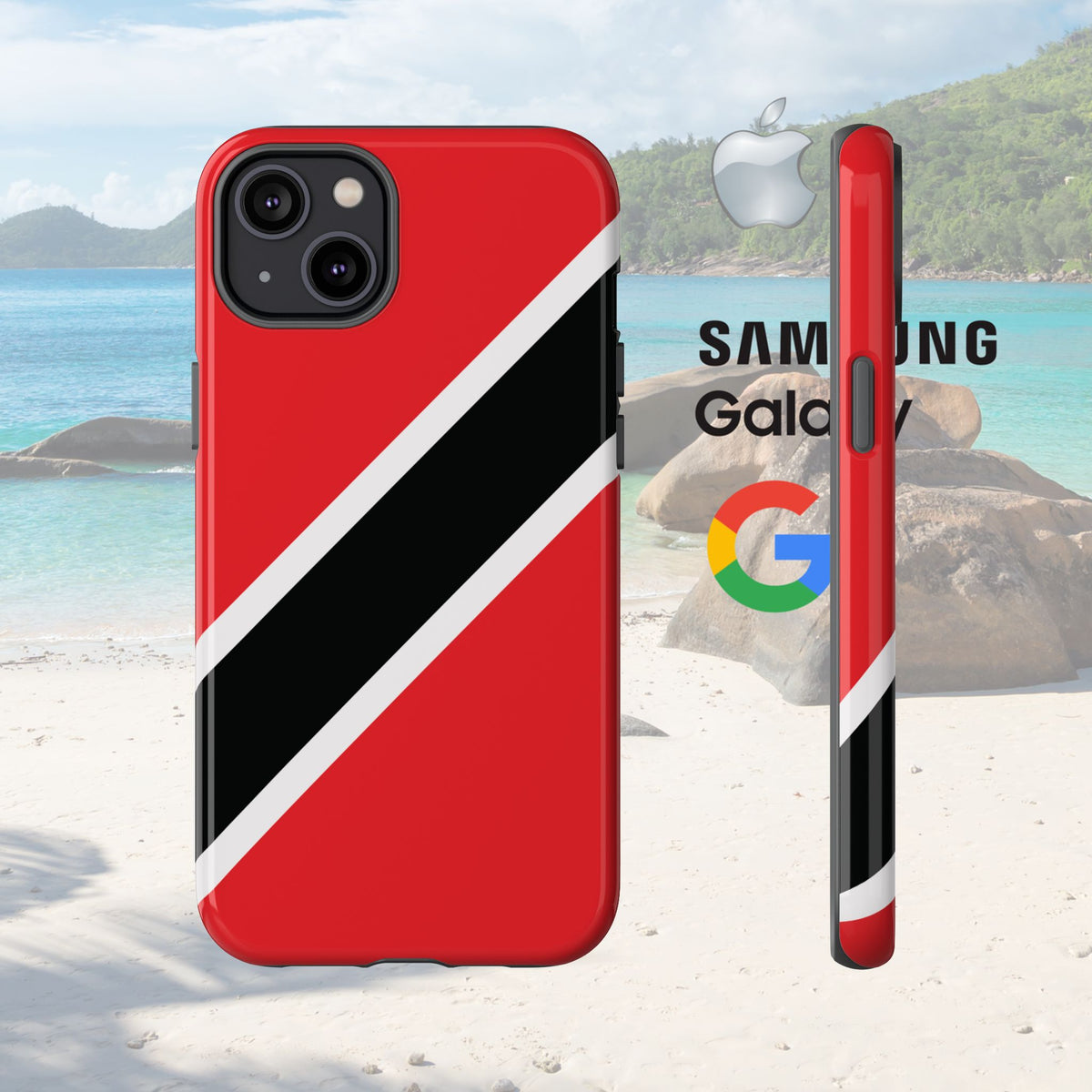 Trinidad and Tobago Flag Tough Phone Case - Irie Blues Boutique