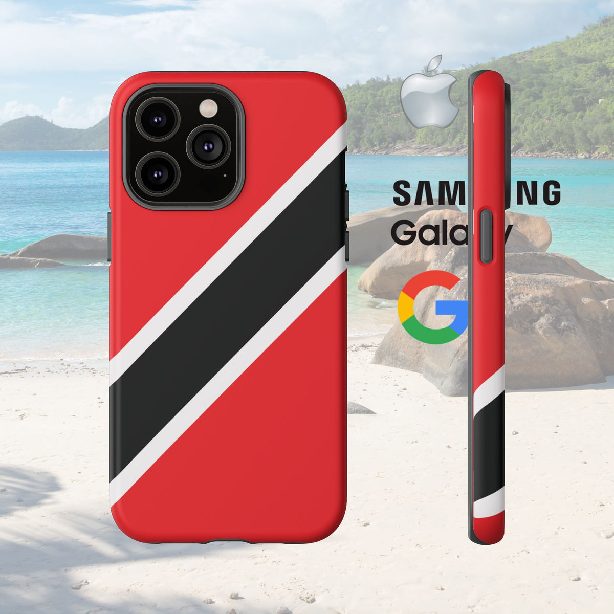 Trinidad and Tobago Flag Tough Phone Case - Irie Blues Boutique