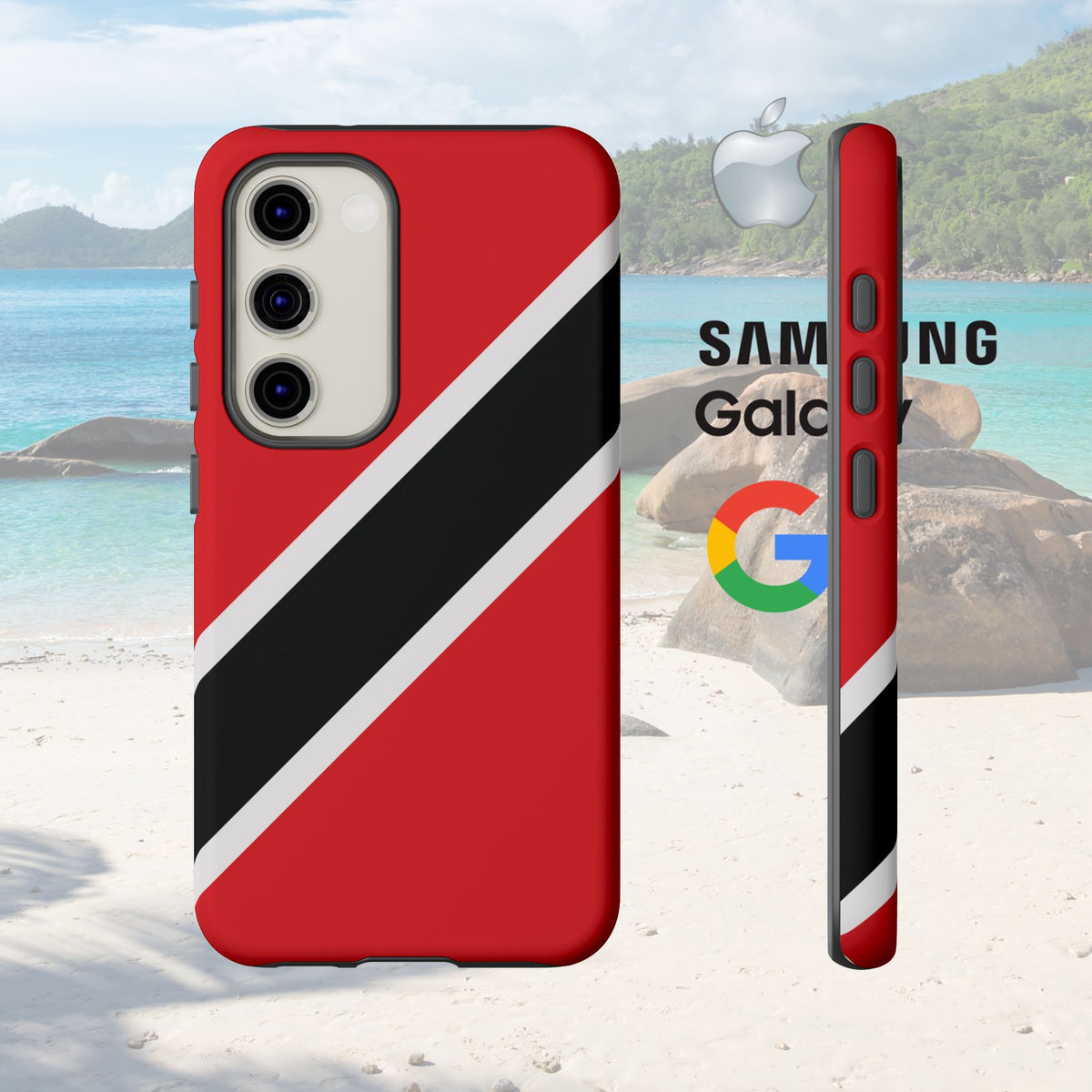 Trinidad and Tobago Flag Tough Phone Case - Irie Blues Boutique