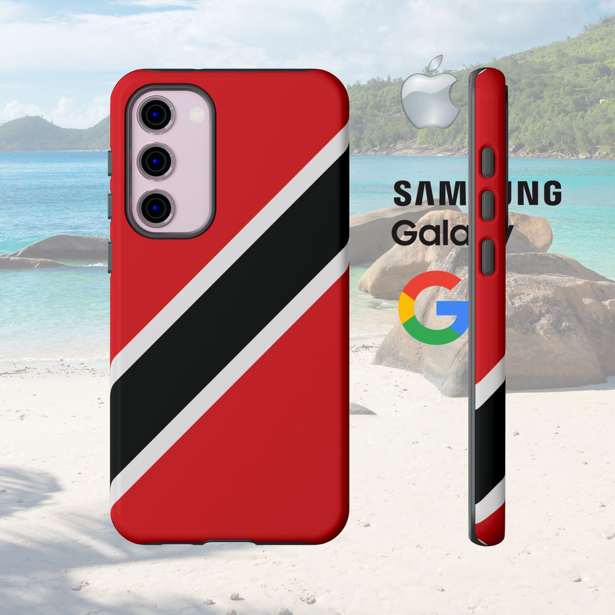 Trinidad and Tobago Flag Tough Phone Case - Irie Blues Boutique