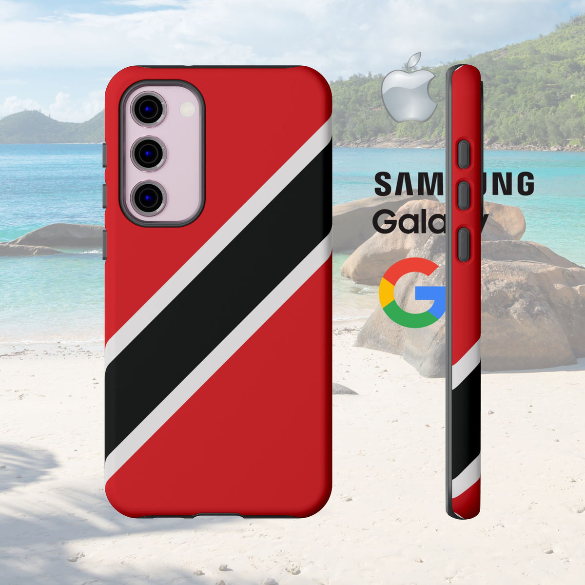 Trinidad and Tobago Flag Tough Phone Case - Irie Blues Boutique