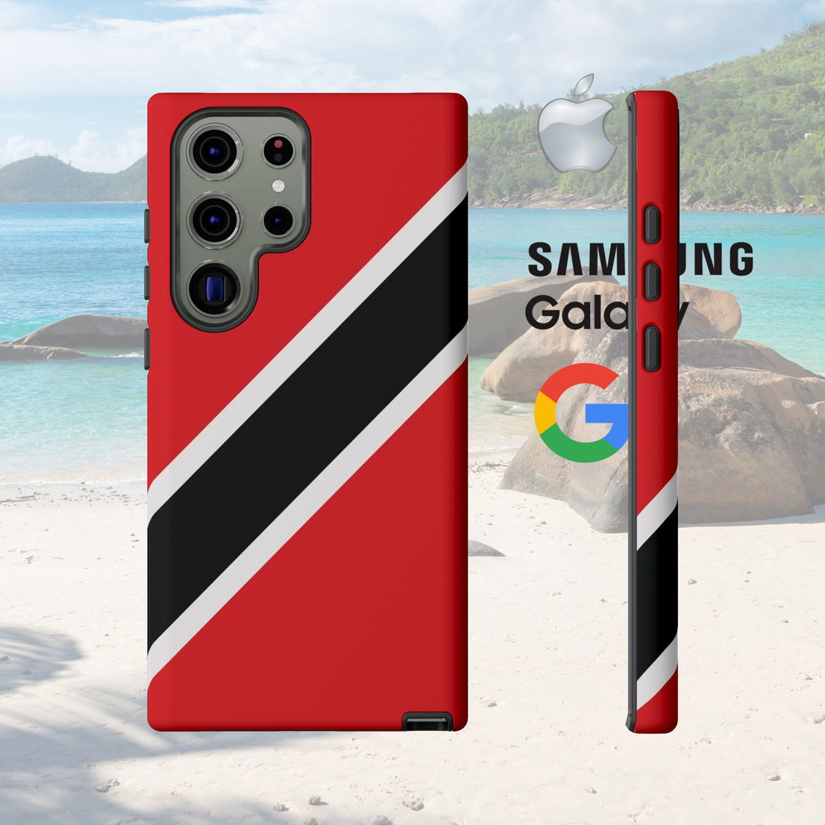 Trinidad and Tobago Flag Tough Phone Case - Irie Blues Boutique
