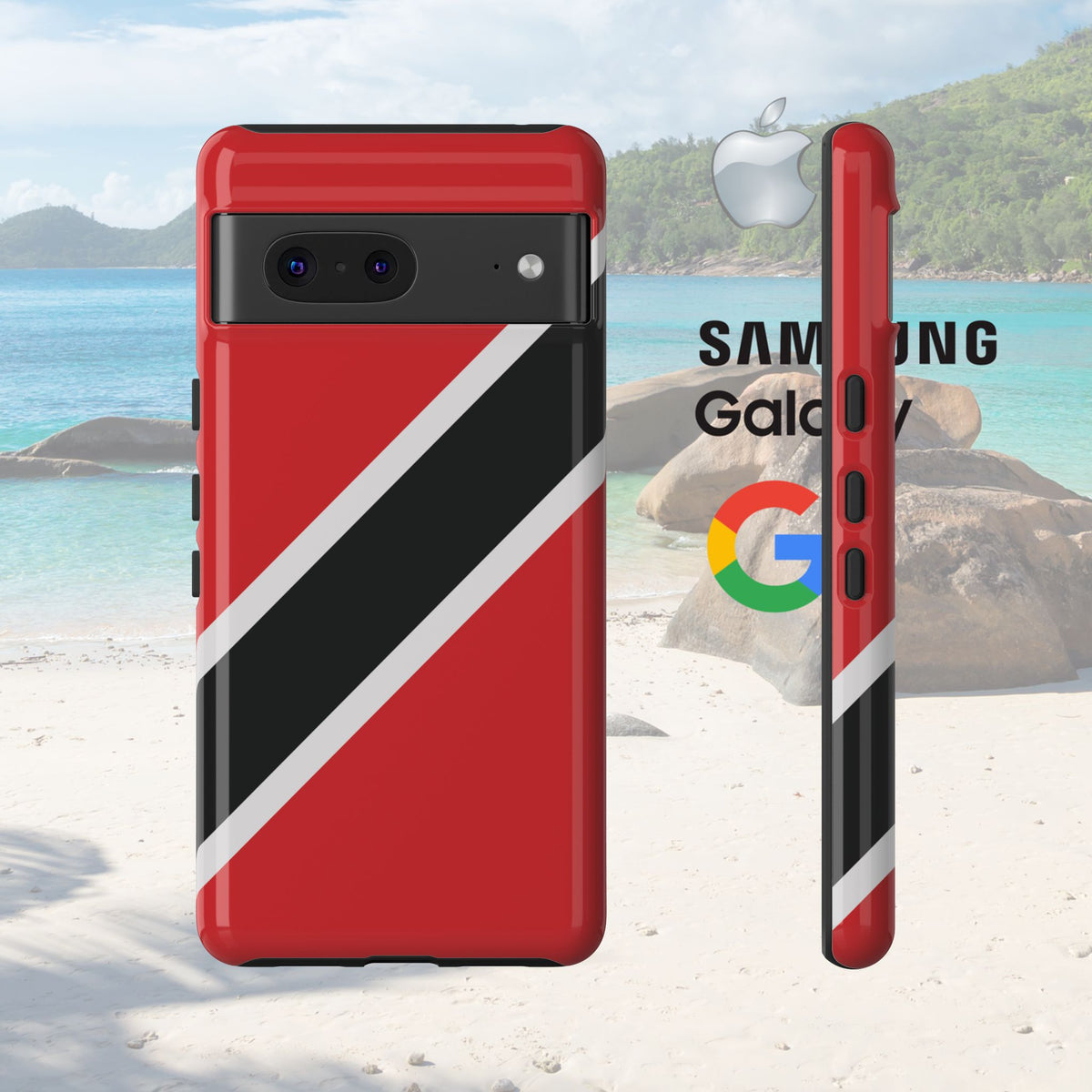 Trinidad and Tobago Flag Tough Phone Case - Irie Blues Boutique