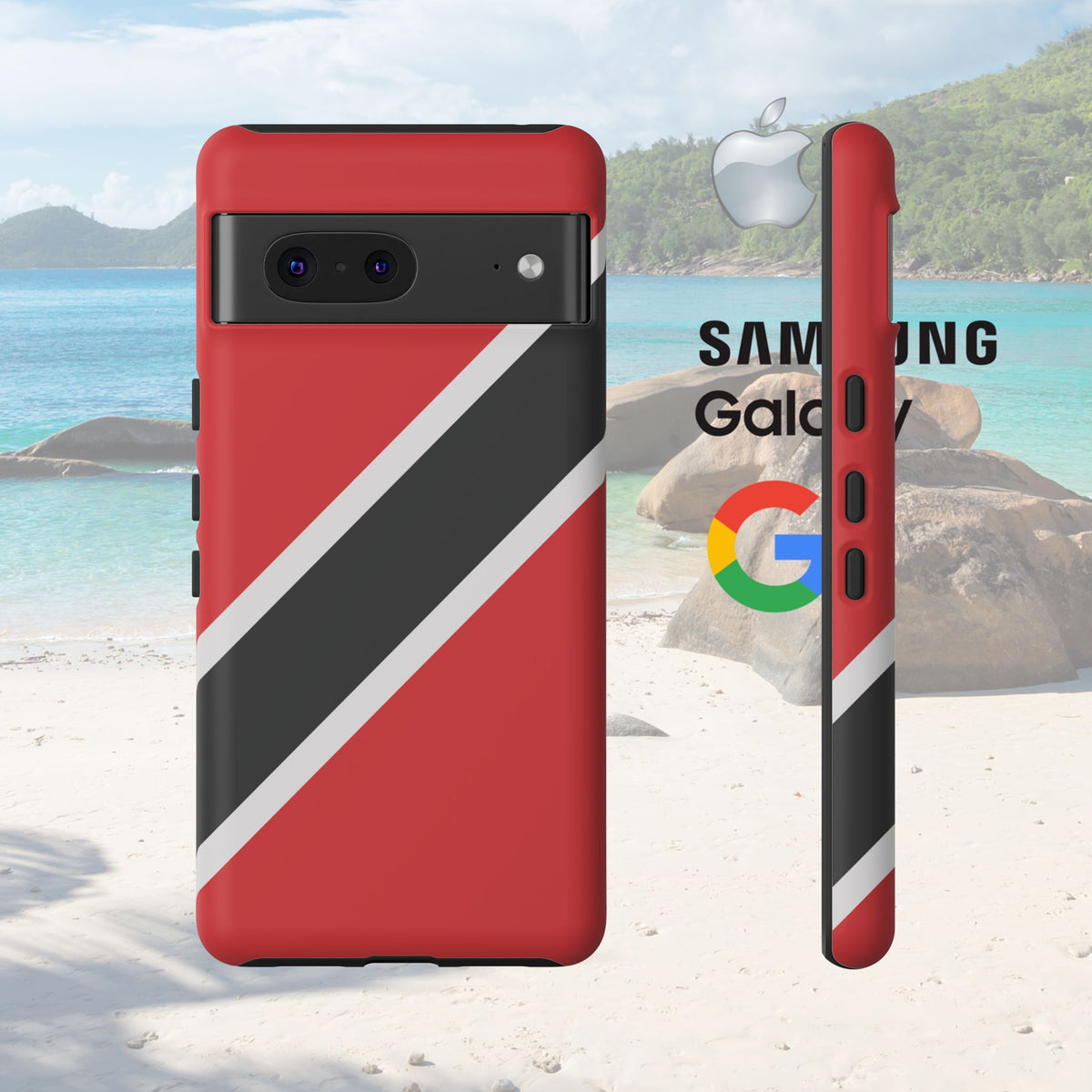 Trinidad and Tobago Flag Tough Phone Case - Irie Blues Boutique