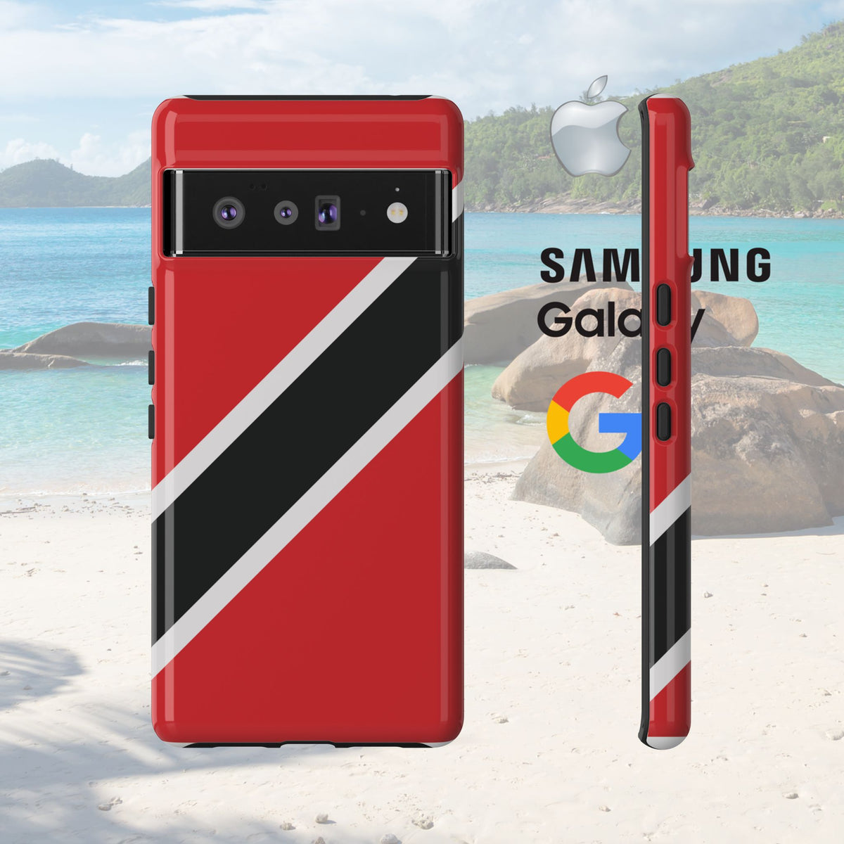 Trinidad and Tobago Flag Tough Phone Case - Irie Blues Boutique