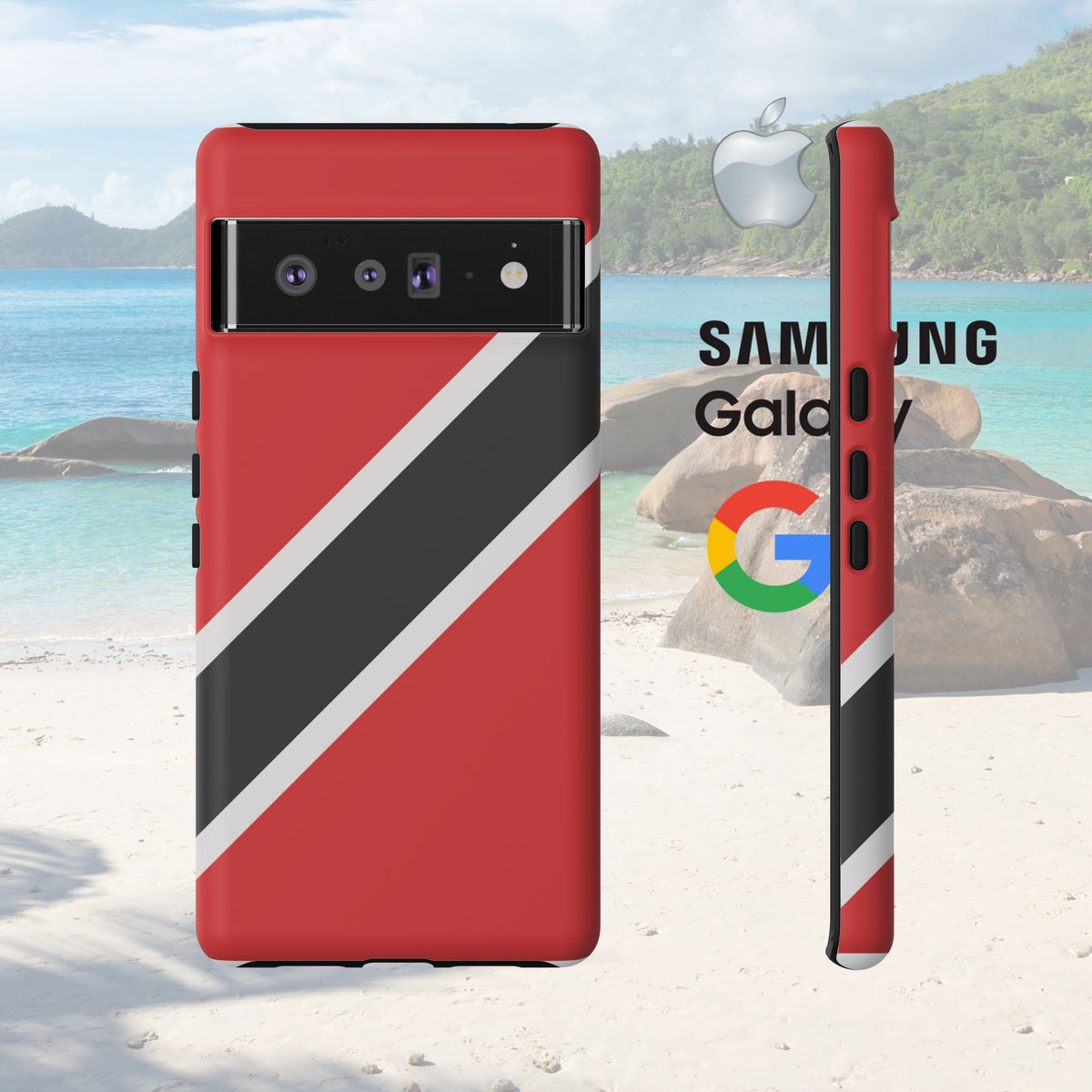Trinidad and Tobago Flag Tough Phone Case - Irie Blues Boutique
