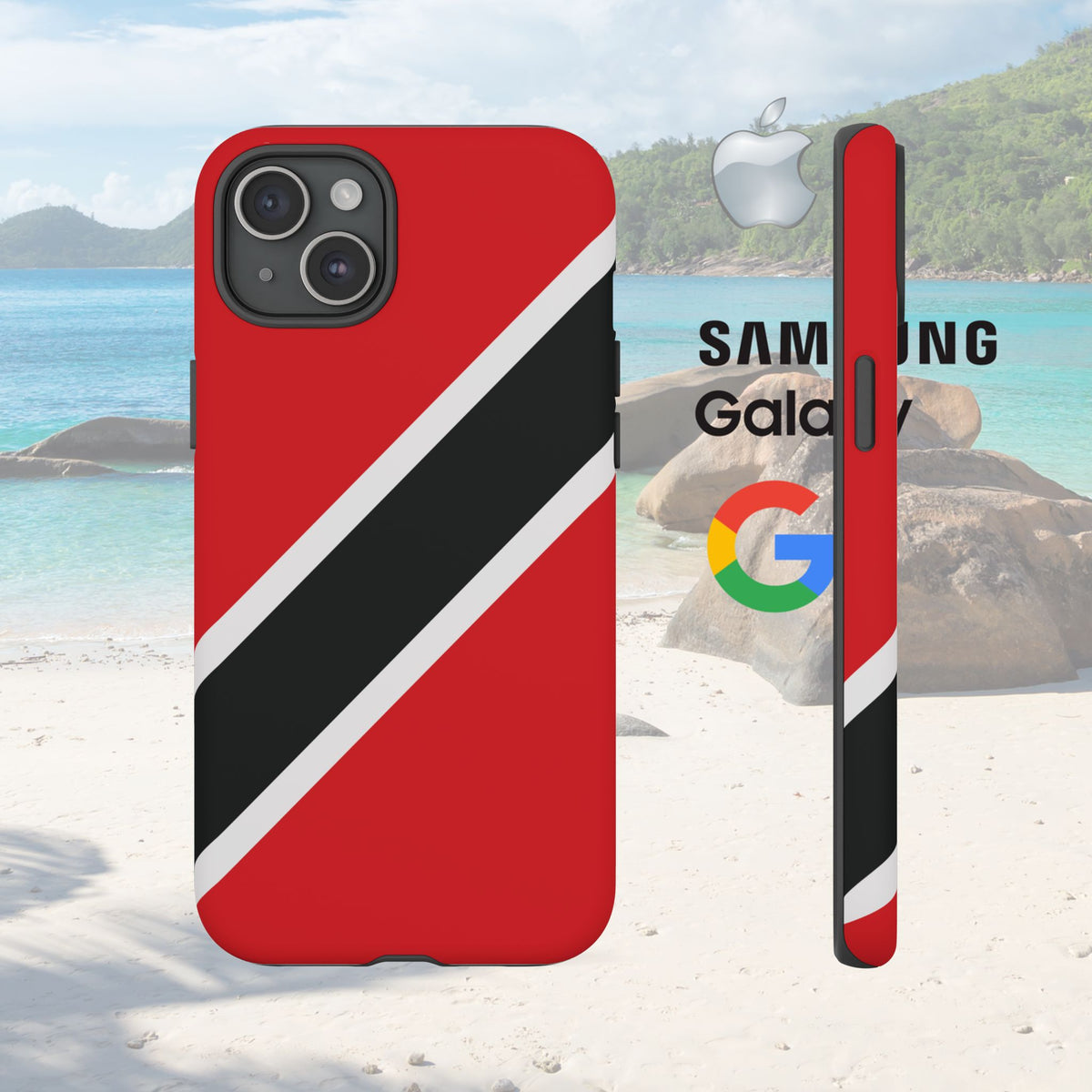 Trinidad and Tobago Flag Tough Phone Case - Irie Blues Boutique