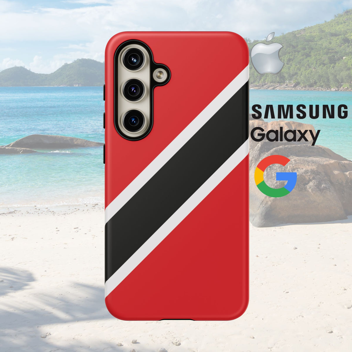 Trinidad and Tobago Flag Tough Phone Case - Irie Blues Boutique