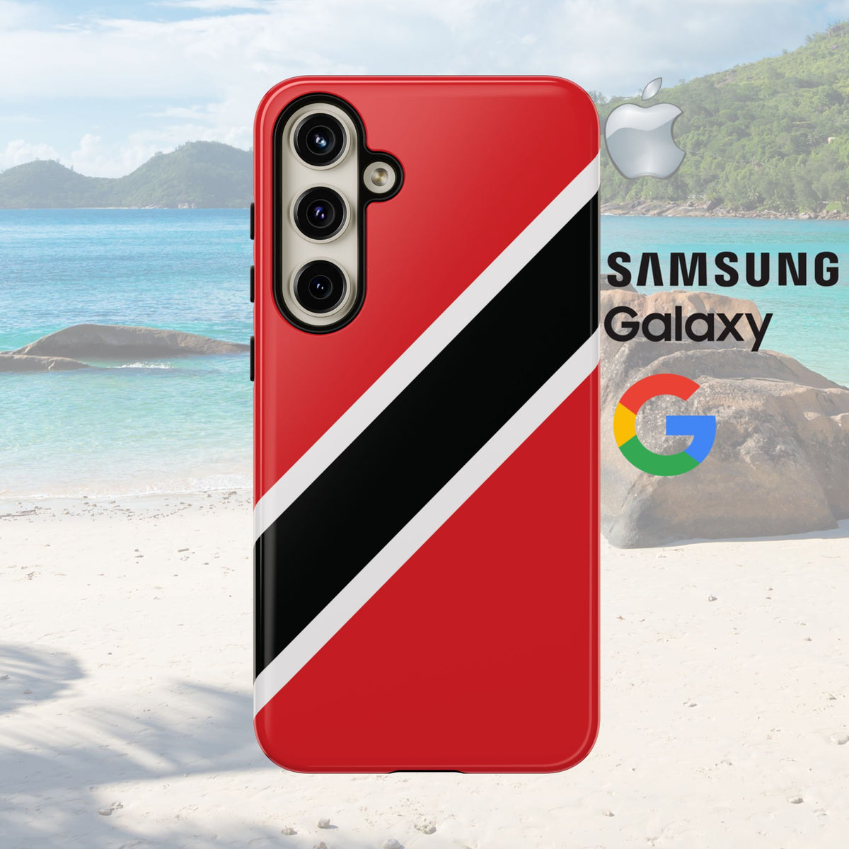 Trinidad and Tobago Flag Tough Phone Case - Irie Blues Boutique