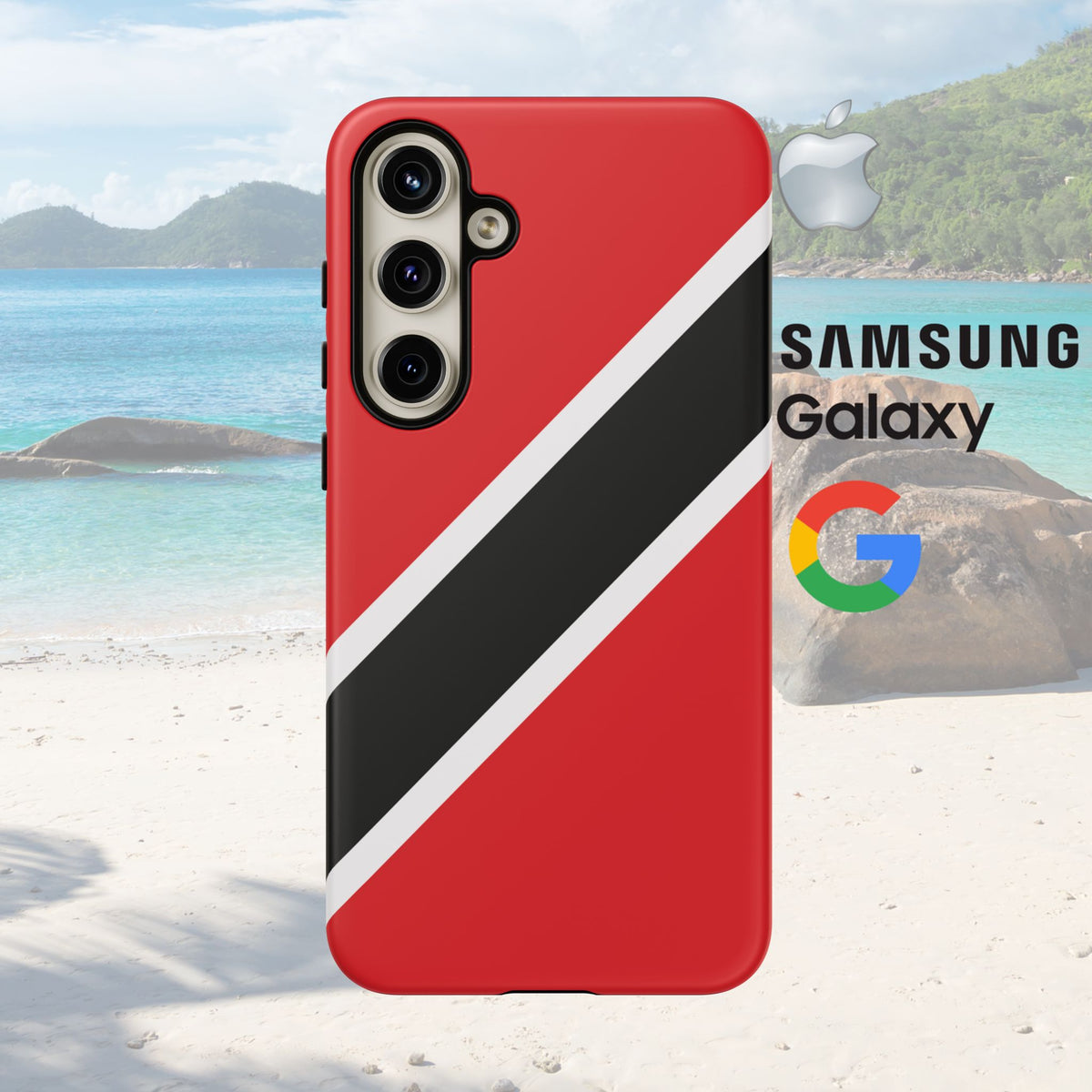 Trinidad and Tobago Flag Tough Phone Case - Irie Blues Boutique