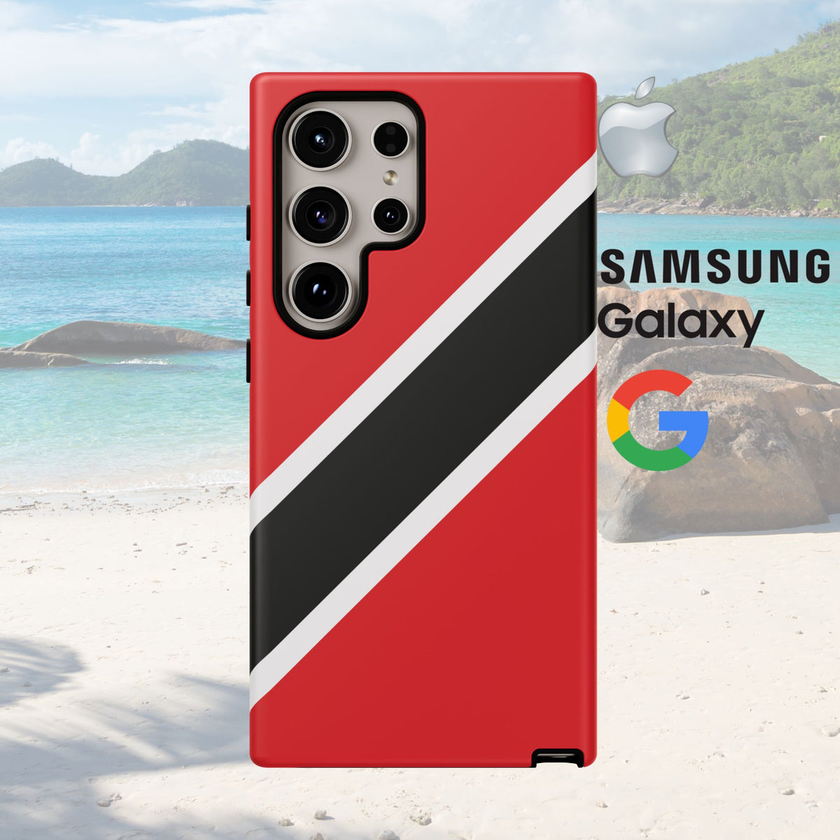 Trinidad and Tobago Flag Tough Phone Case - Irie Blues Boutique