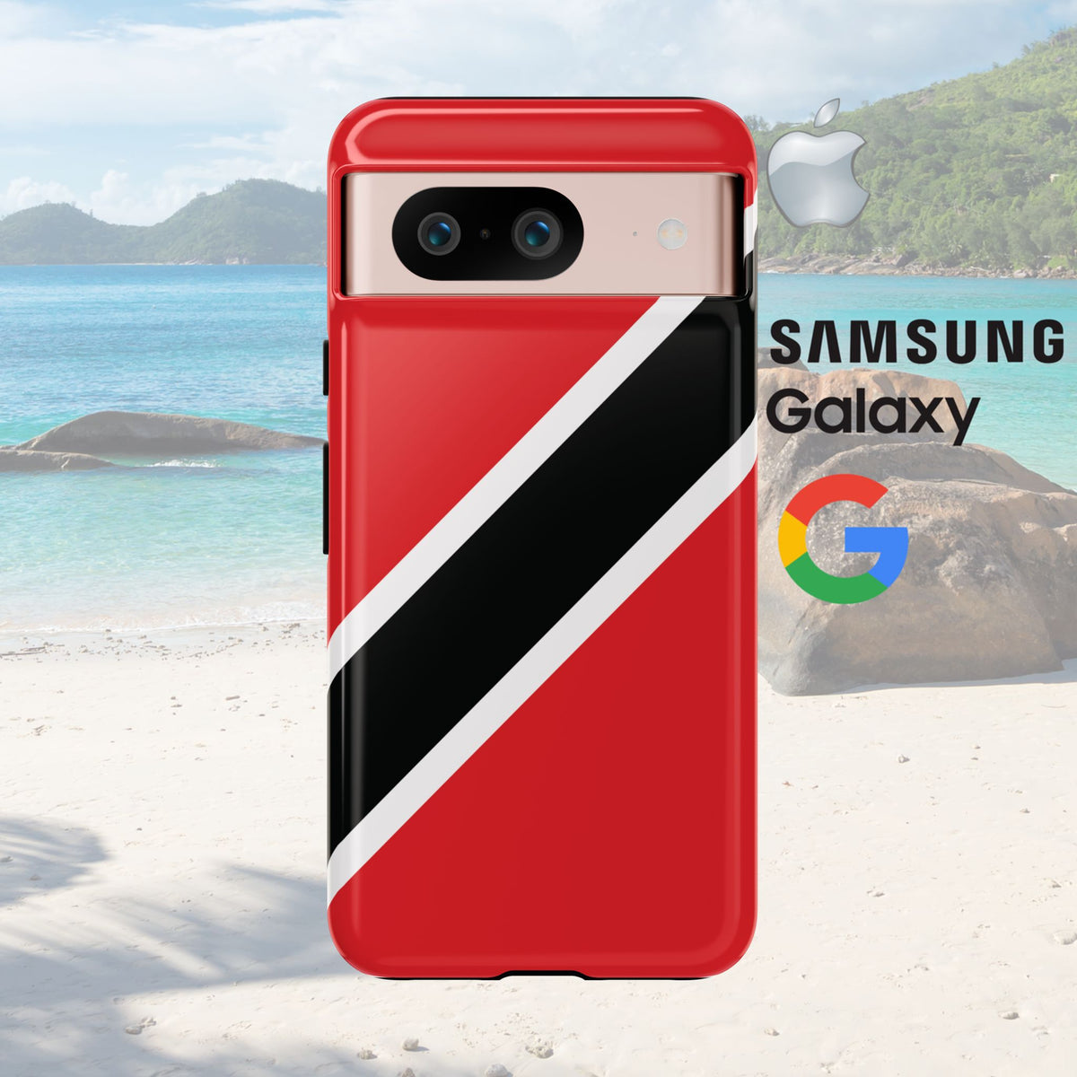 Trinidad and Tobago Flag Tough Phone Case - Irie Blues Boutique