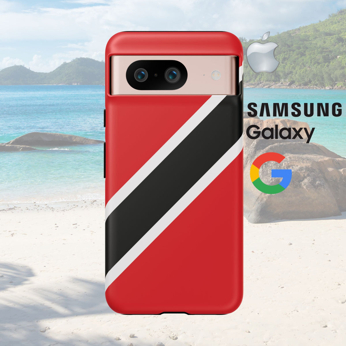 Trinidad and Tobago Flag Tough Phone Case - Irie Blues Boutique