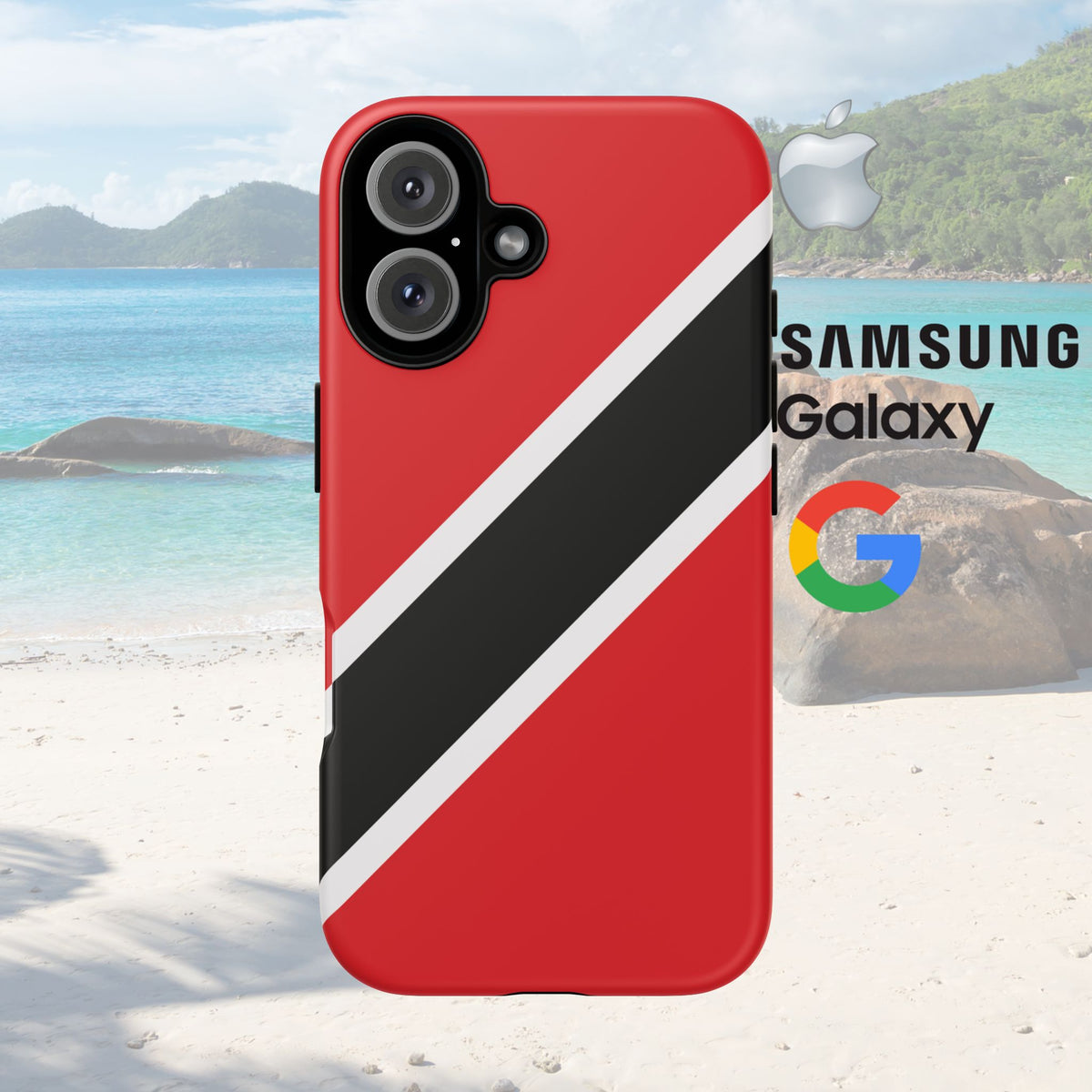 Trinidad and Tobago Flag Tough Phone Case - Irie Blues Boutique