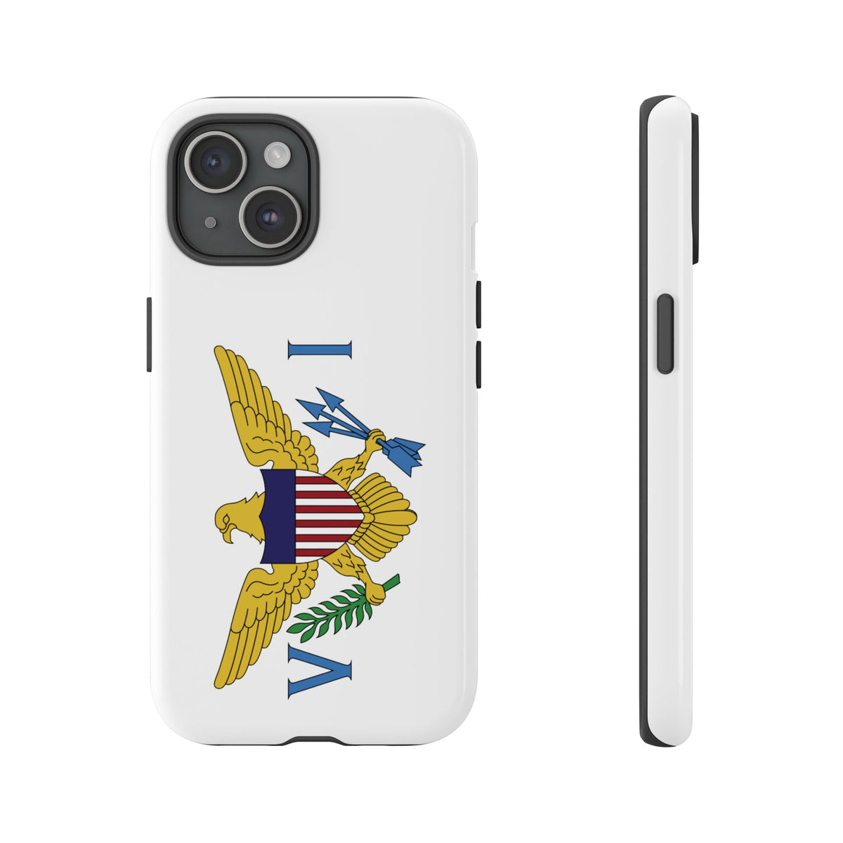 US Virgin Islands Flag Tough Phone Case - Irie Blues Boutique