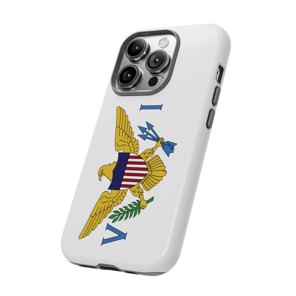 US Virgin Islands Flag Tough Phone Case - Irie Blues Boutique