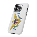 US Virgin Islands Flag Tough Phone Case - Irie Blues Boutique