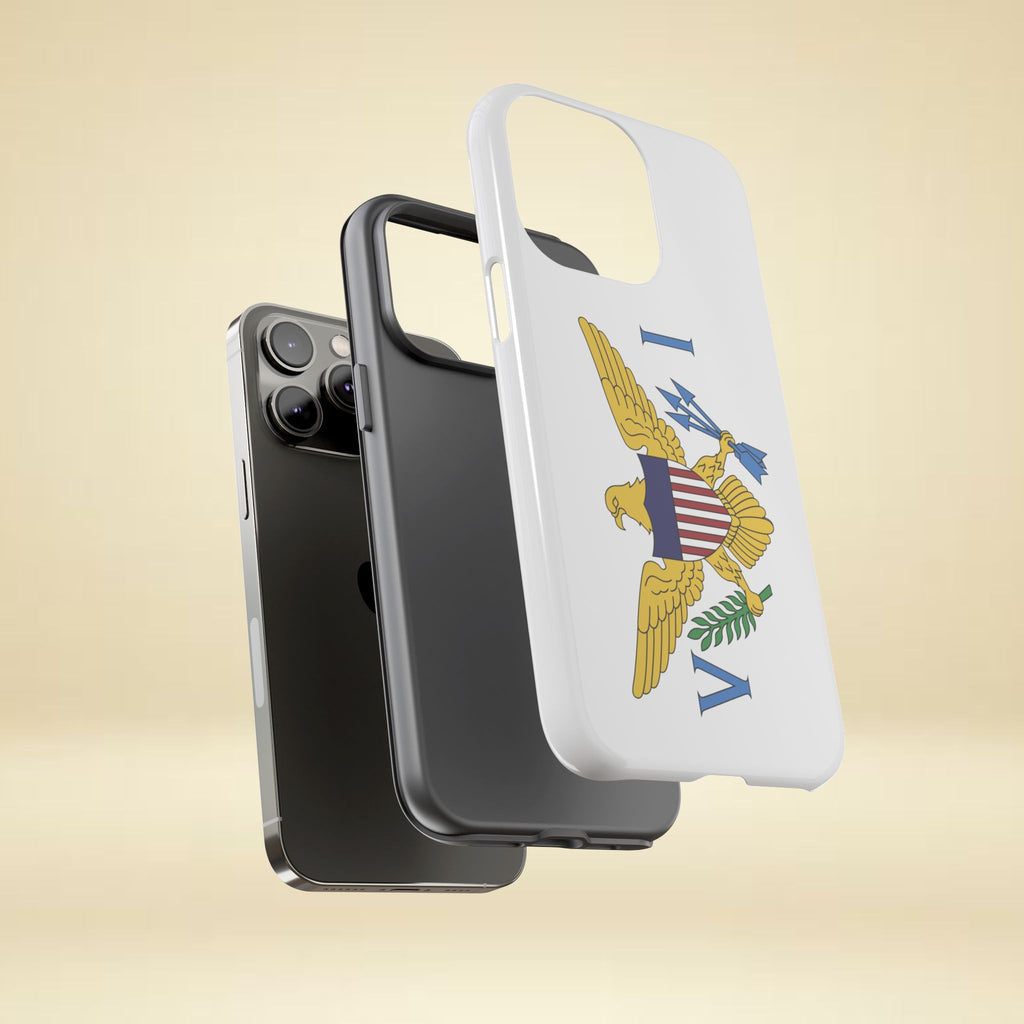 US Virgin Islands Flag Tough Phone Case - Irie Blues Boutique