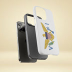 US Virgin Islands Flag Tough Phone Case - Irie Blues Boutique