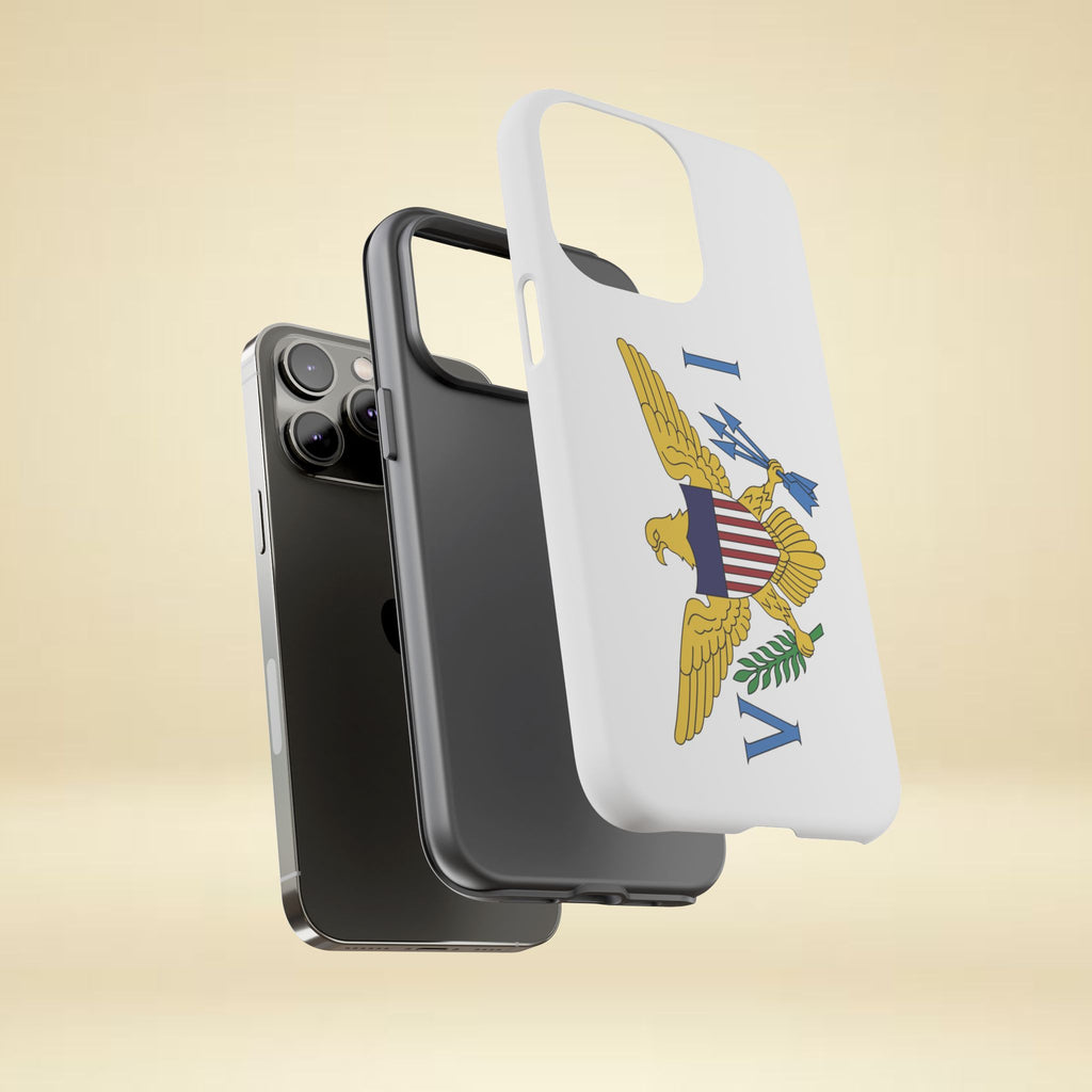 US Virgin Islands Flag Tough Phone Case - Irie Blues Boutique