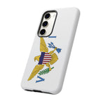 US Virgin Islands Flag Tough Phone Case - Irie Blues Boutique