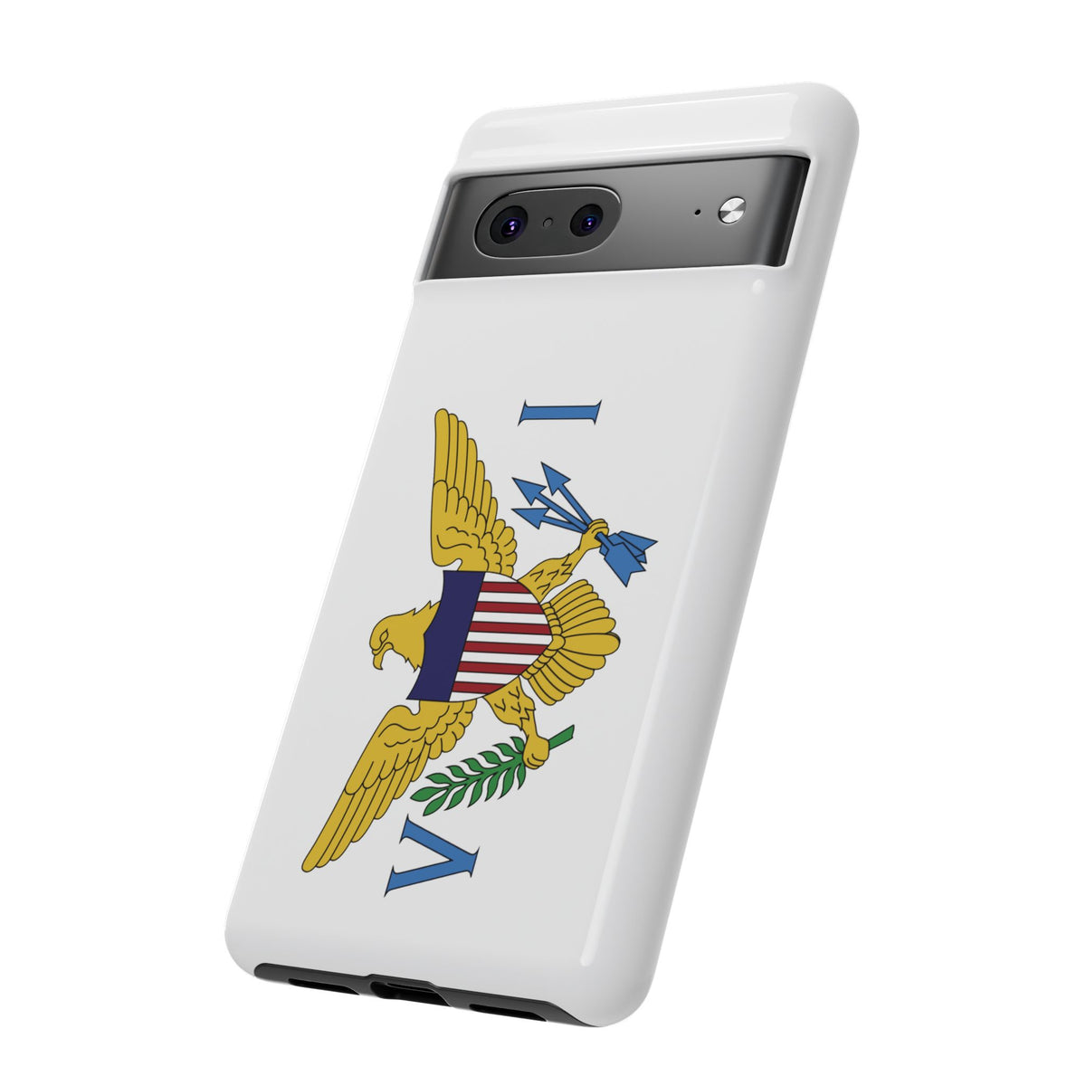 US Virgin Islands Flag Tough Phone Case - Irie Blues Boutique