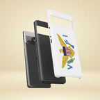 US Virgin Islands Flag Tough Phone Case - Irie Blues Boutique