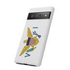 US Virgin Islands Flag Tough Phone Case - Irie Blues Boutique