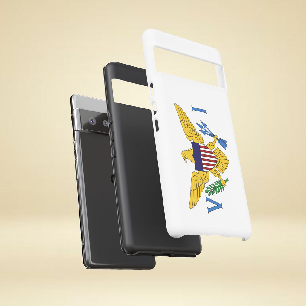 US Virgin Islands Flag Tough Phone Case - Irie Blues Boutique