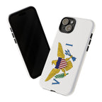 US Virgin Islands Flag Tough Phone Case - Irie Blues Boutique